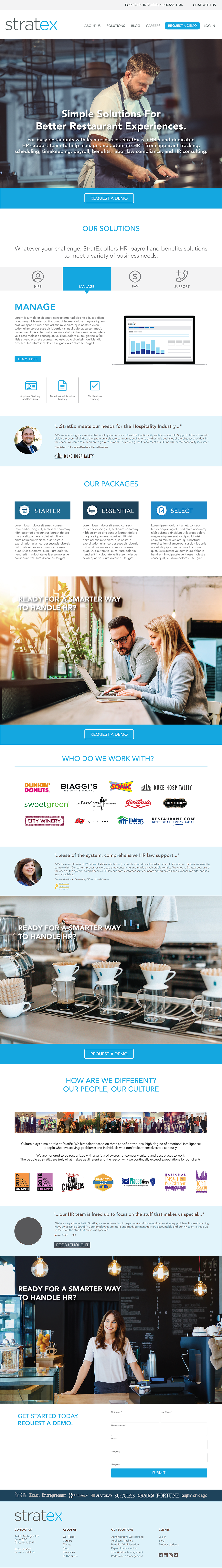 Website Redesign Concept