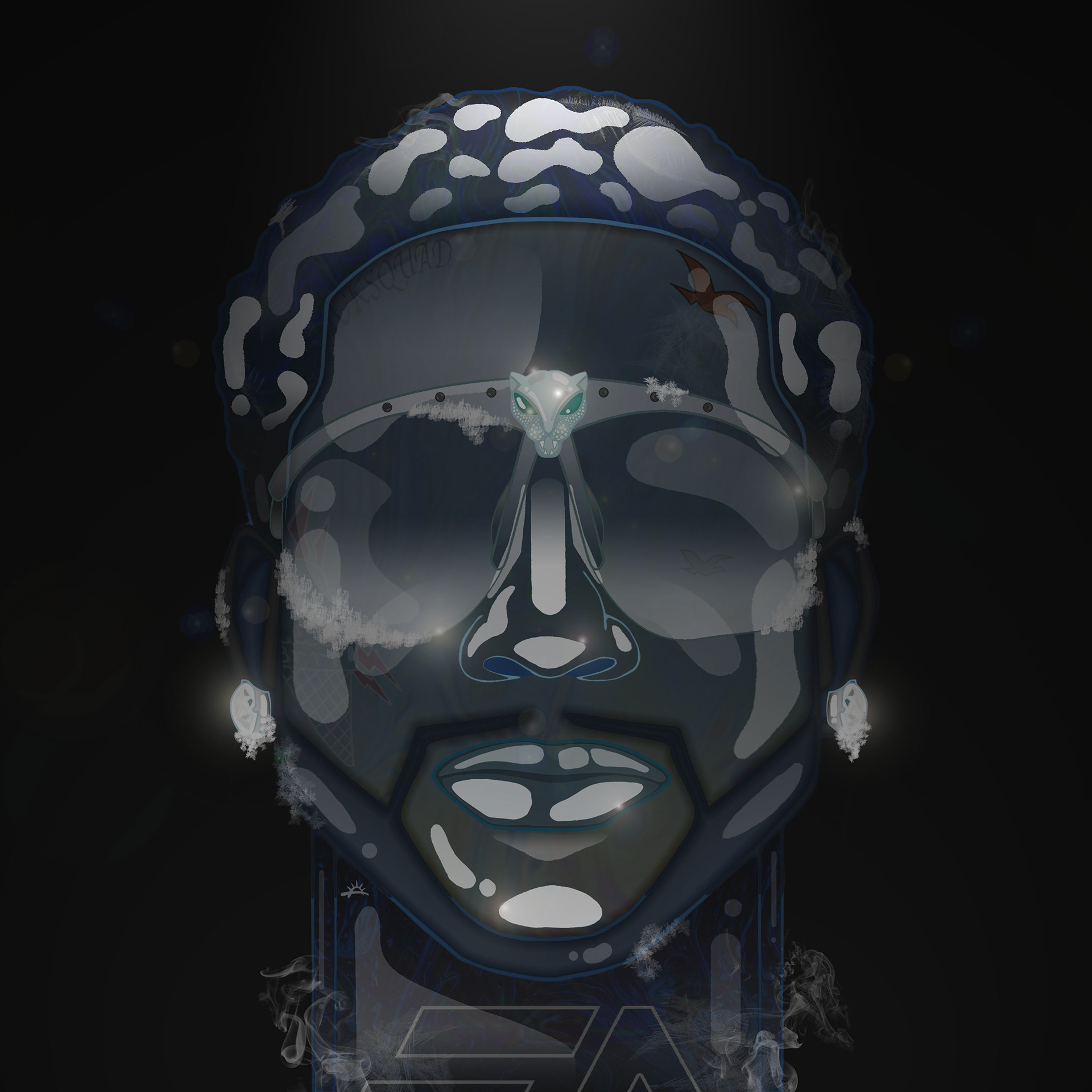 Gucci Mane "El Gato the Human Glacier" Concept 1