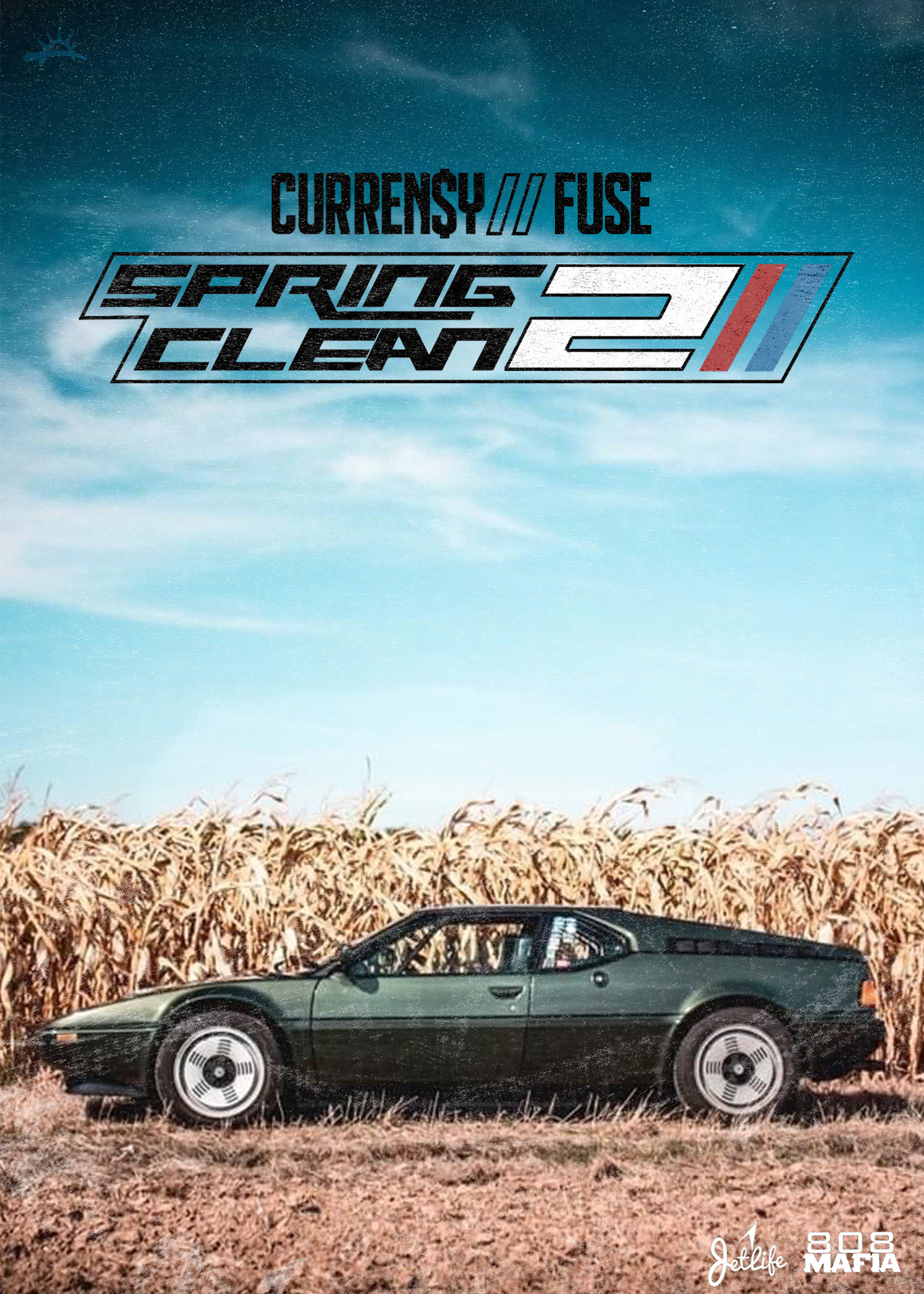 Curren$y x FUSE Spring Clean Album Release Poster (Unused)