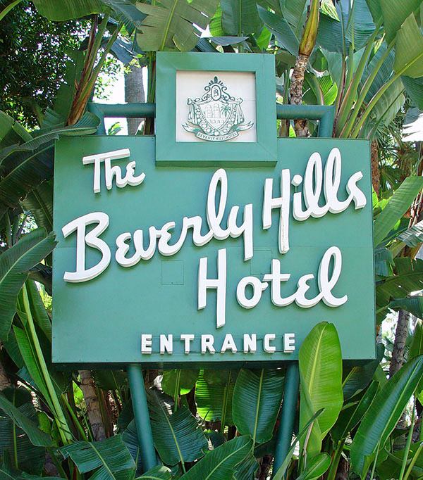 Tracy Sabin - Graphics for the Beverly Hills Hotel