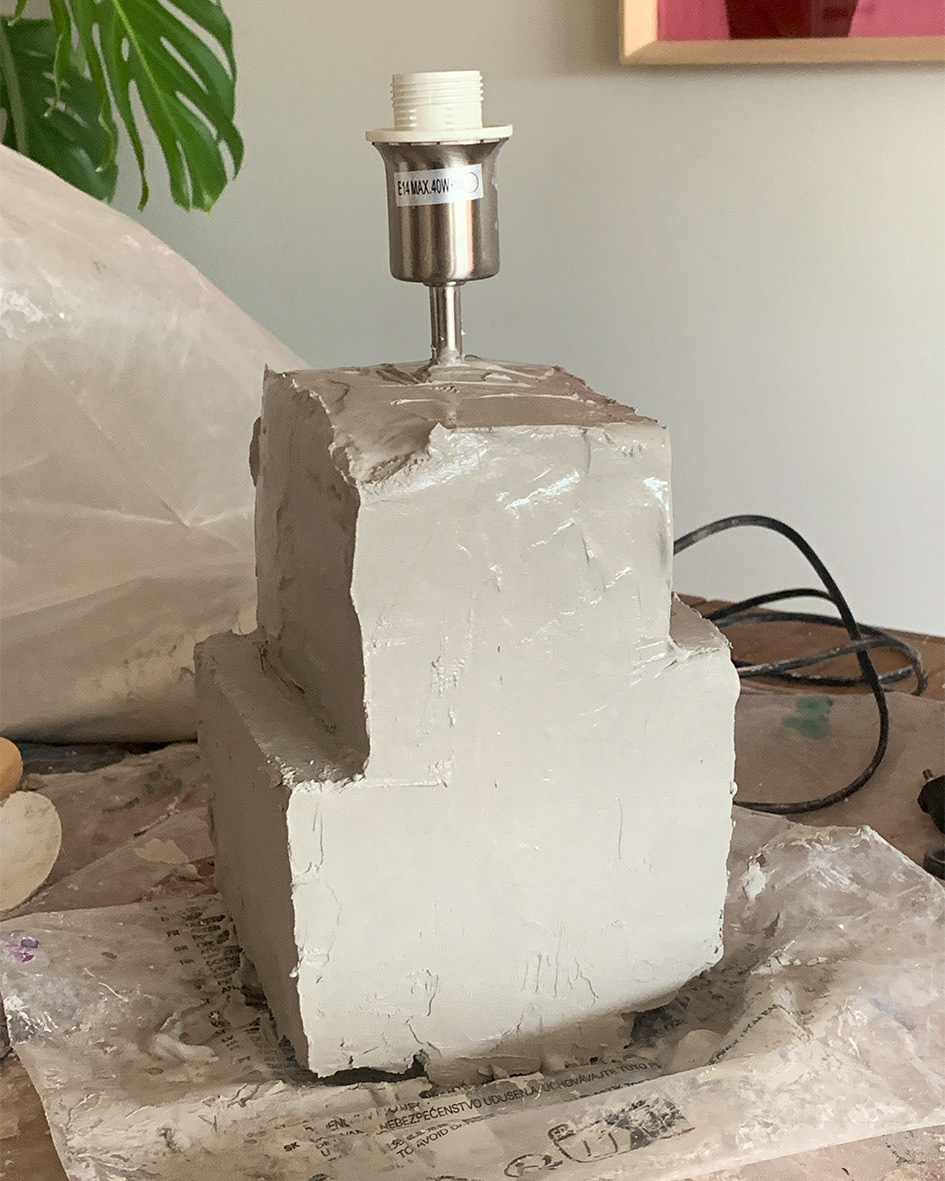 Sculptage de la nouvelle forme