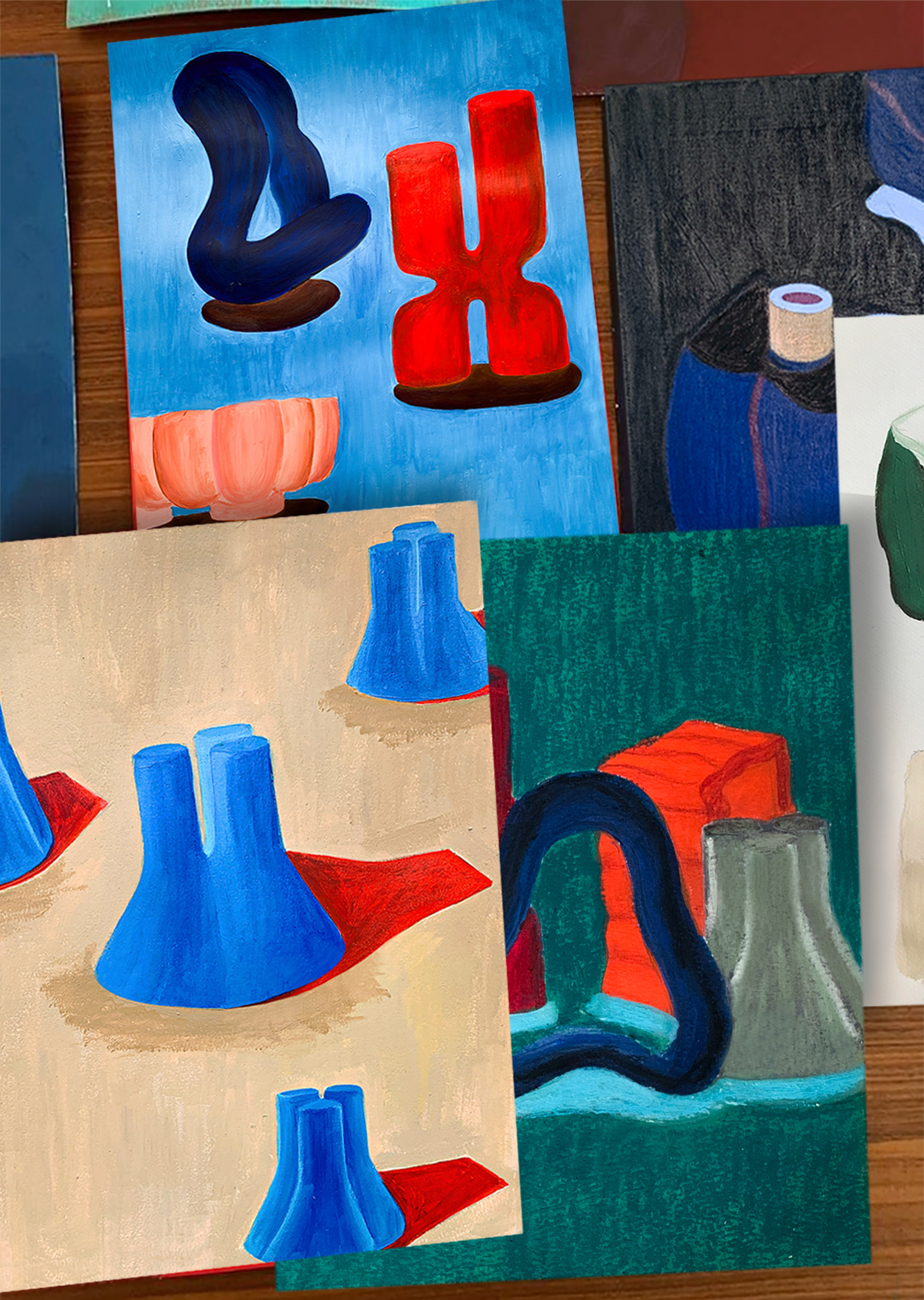 Recherches en peinture