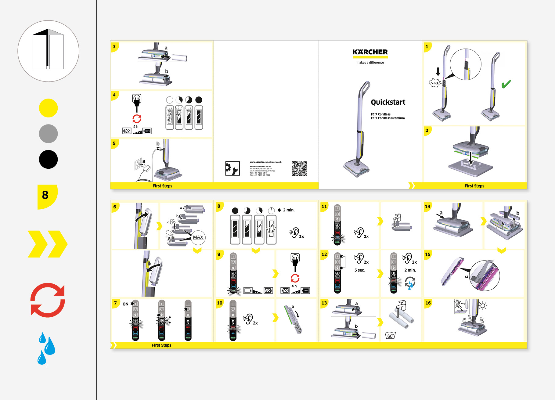 Schnellstart Anleitung // 3bruch Fensterflaz 8 Seiten //
