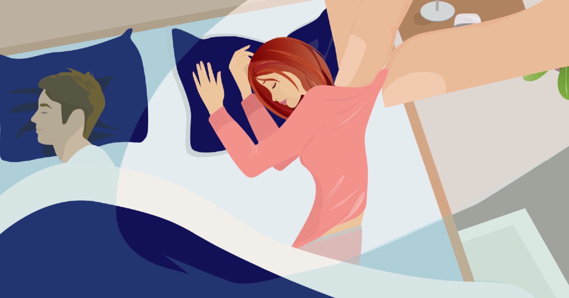 selected frame /Illustrations for TV commercial Euphytose "La Main" - client BAYER Healthcare