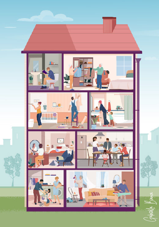 Advertising campaign "La Belle Adresse" - client : HENKEL France
