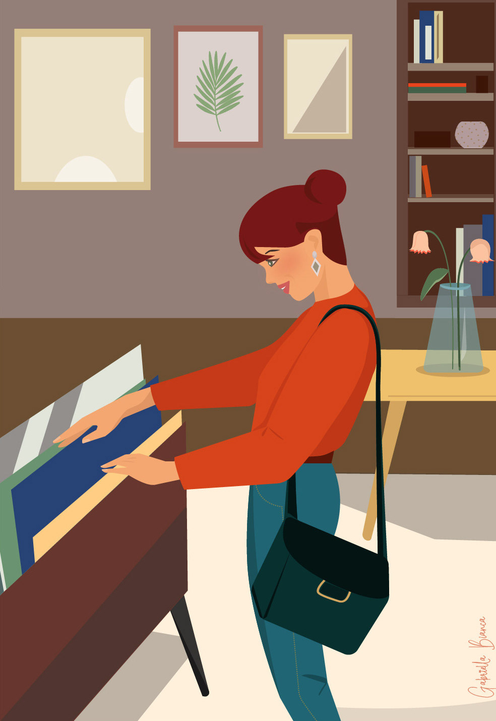 Editorial illustration for Your Teen Magazine