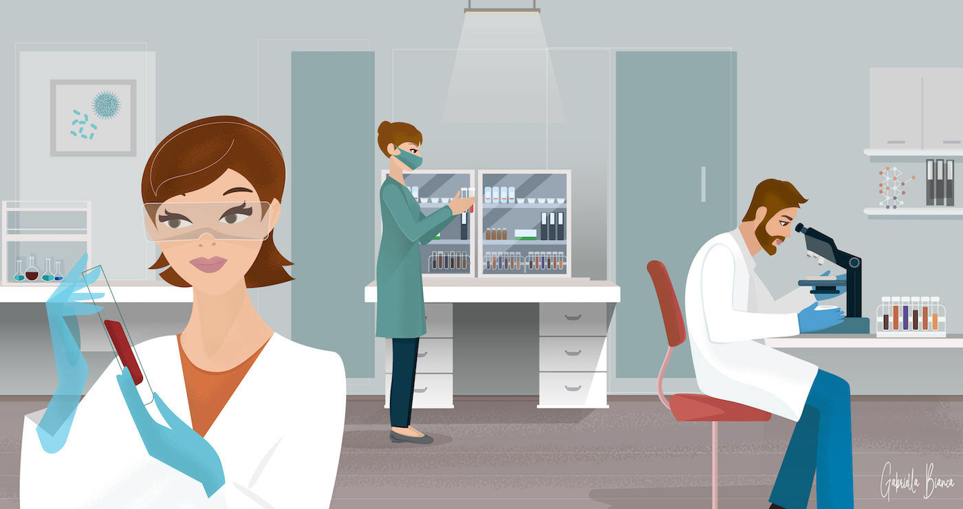 Illustration for the British Medical Journal