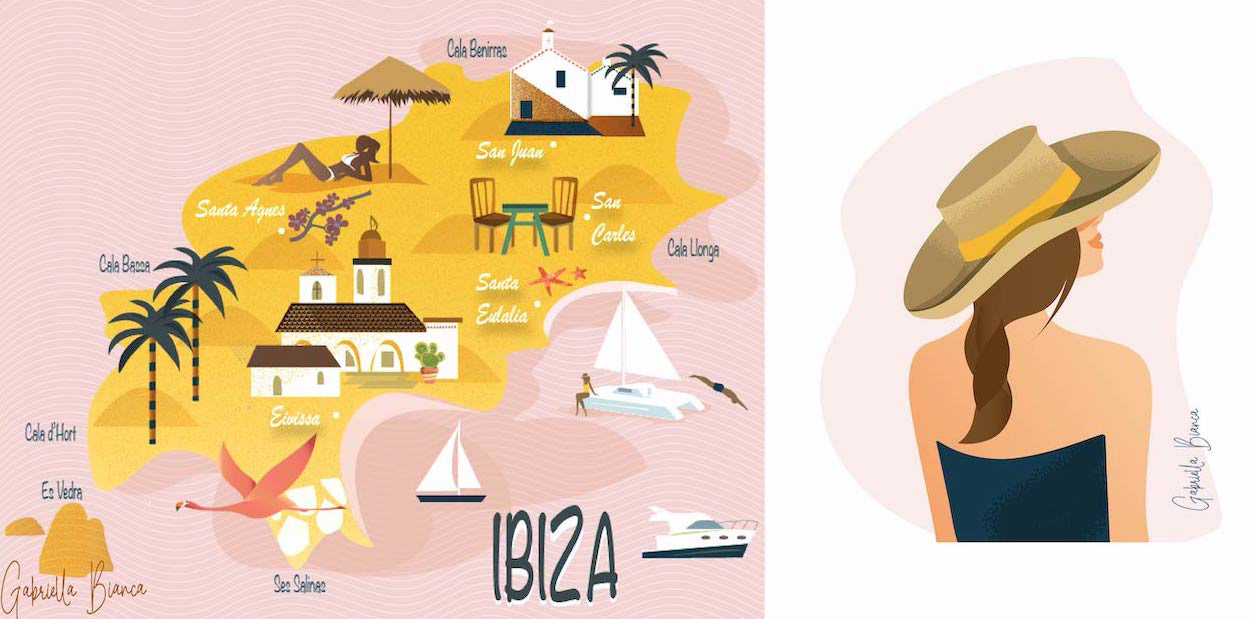Illustration for Living Mag UK