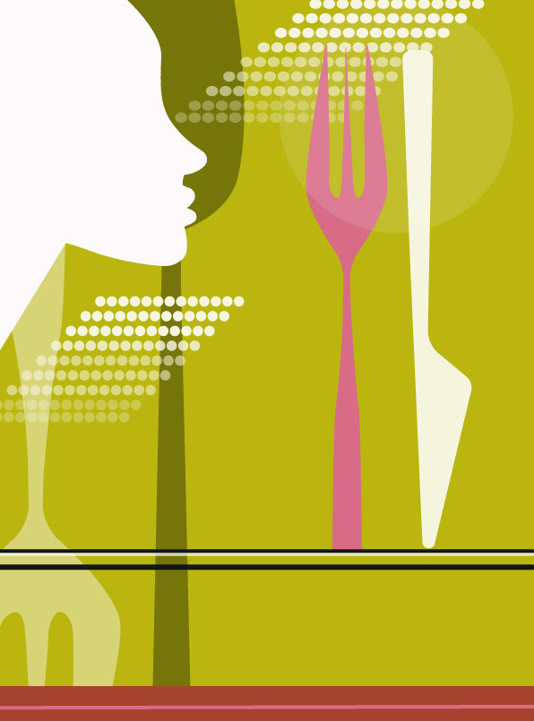 Editorial Illustration - client : Homecooking magazine UK