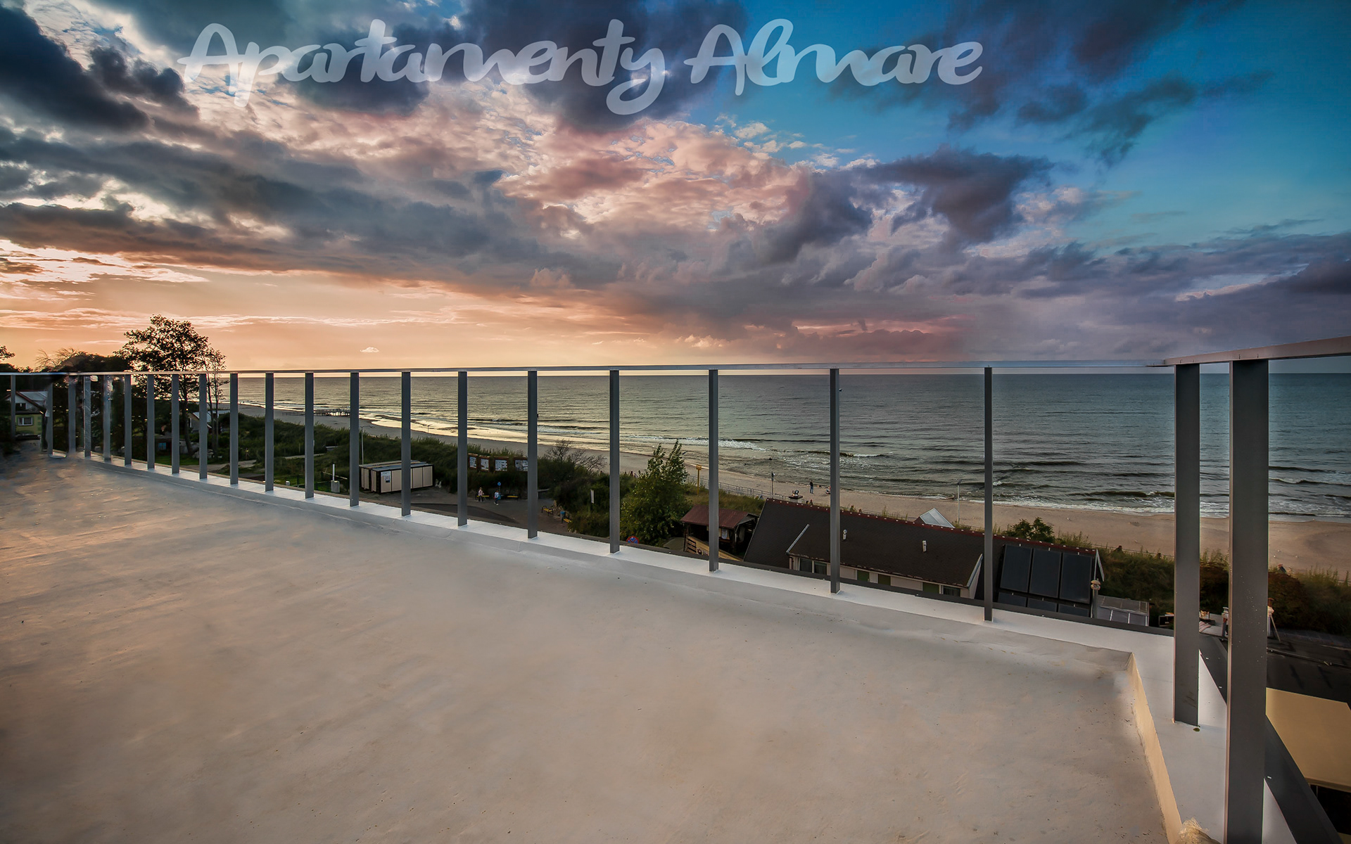 taras widokowy apartamenty Al mare fotograf wnętrz sarbinowo