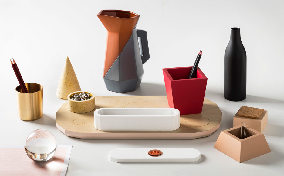 Can be found at: https://www.dezeen.com/2015/11/30/antonio-arico-still-alive-desk-tidy-set-for-seletti-design-miami-2015/