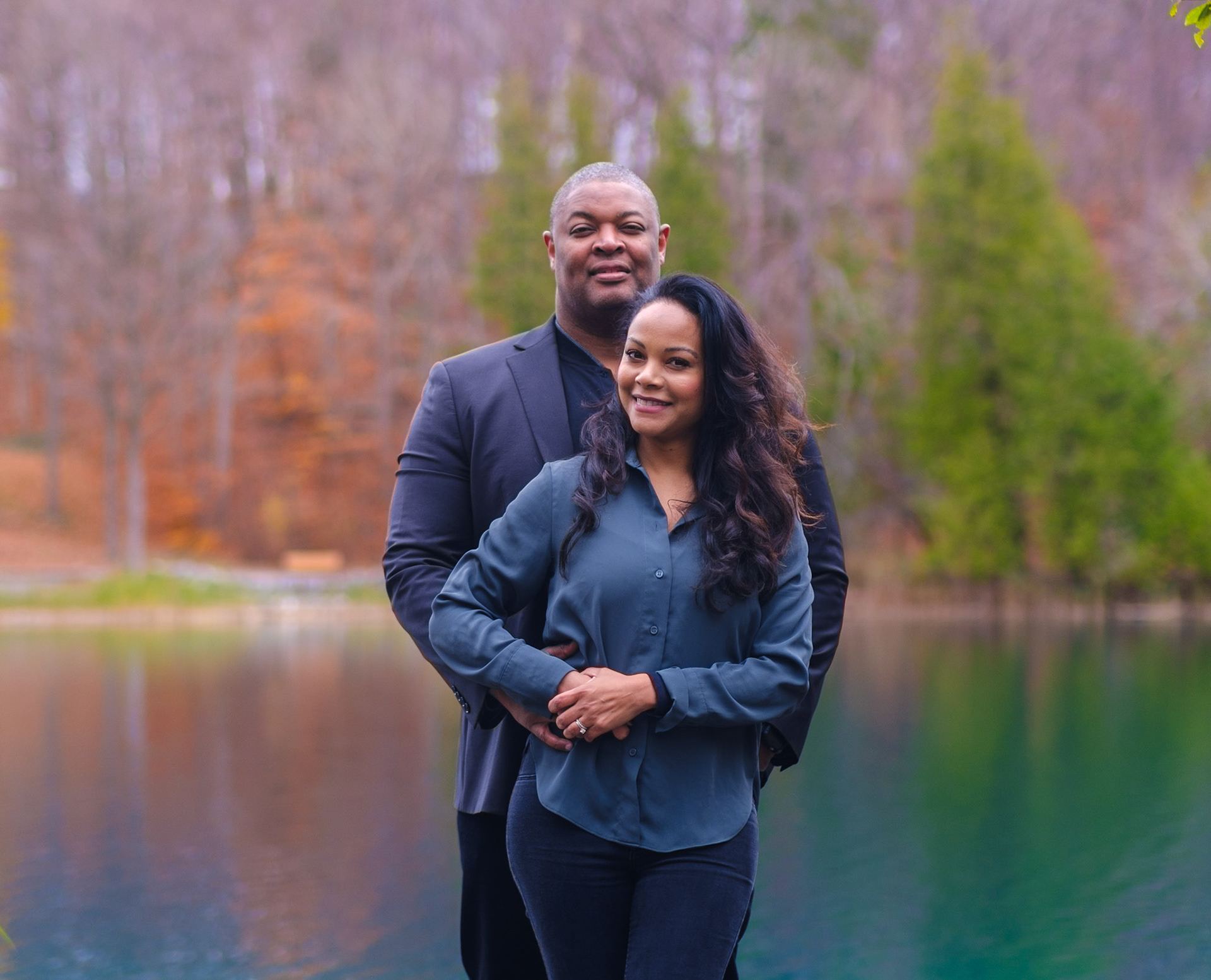 Couple photo green lakes state park 