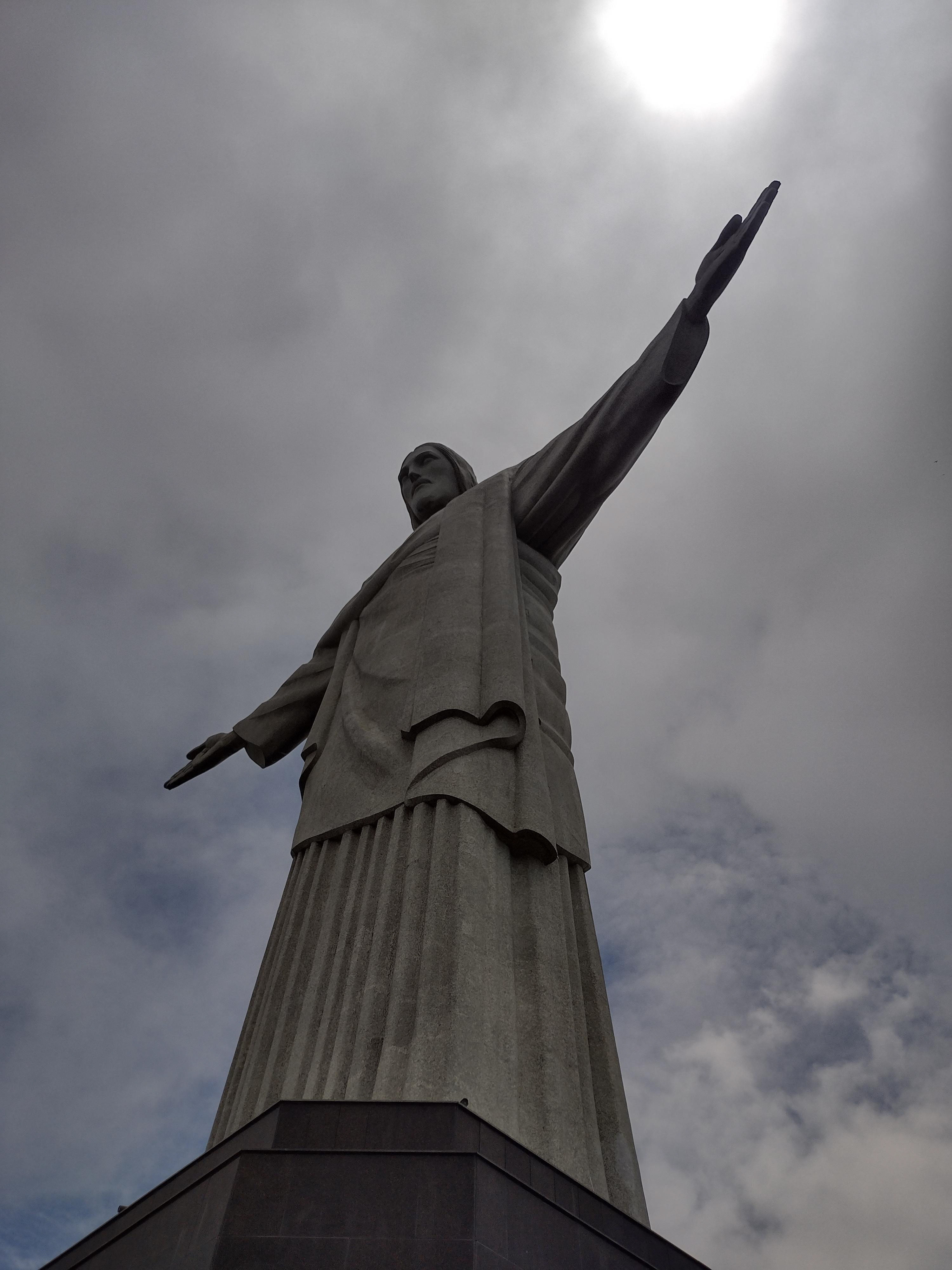 Christ the Redeemer at Corcovado Mountain in Rio de Janeiro