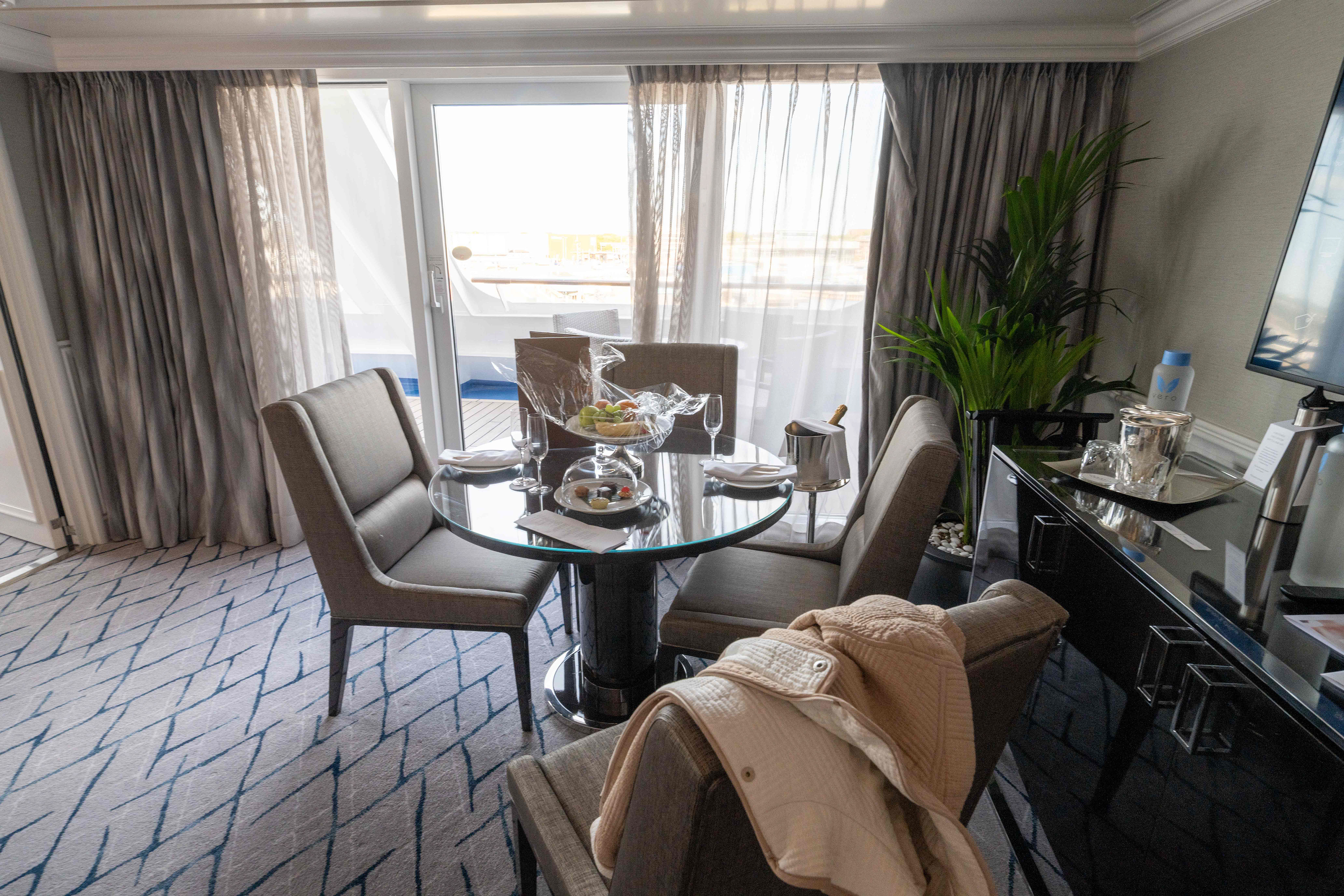 "Owner's Suite" living room