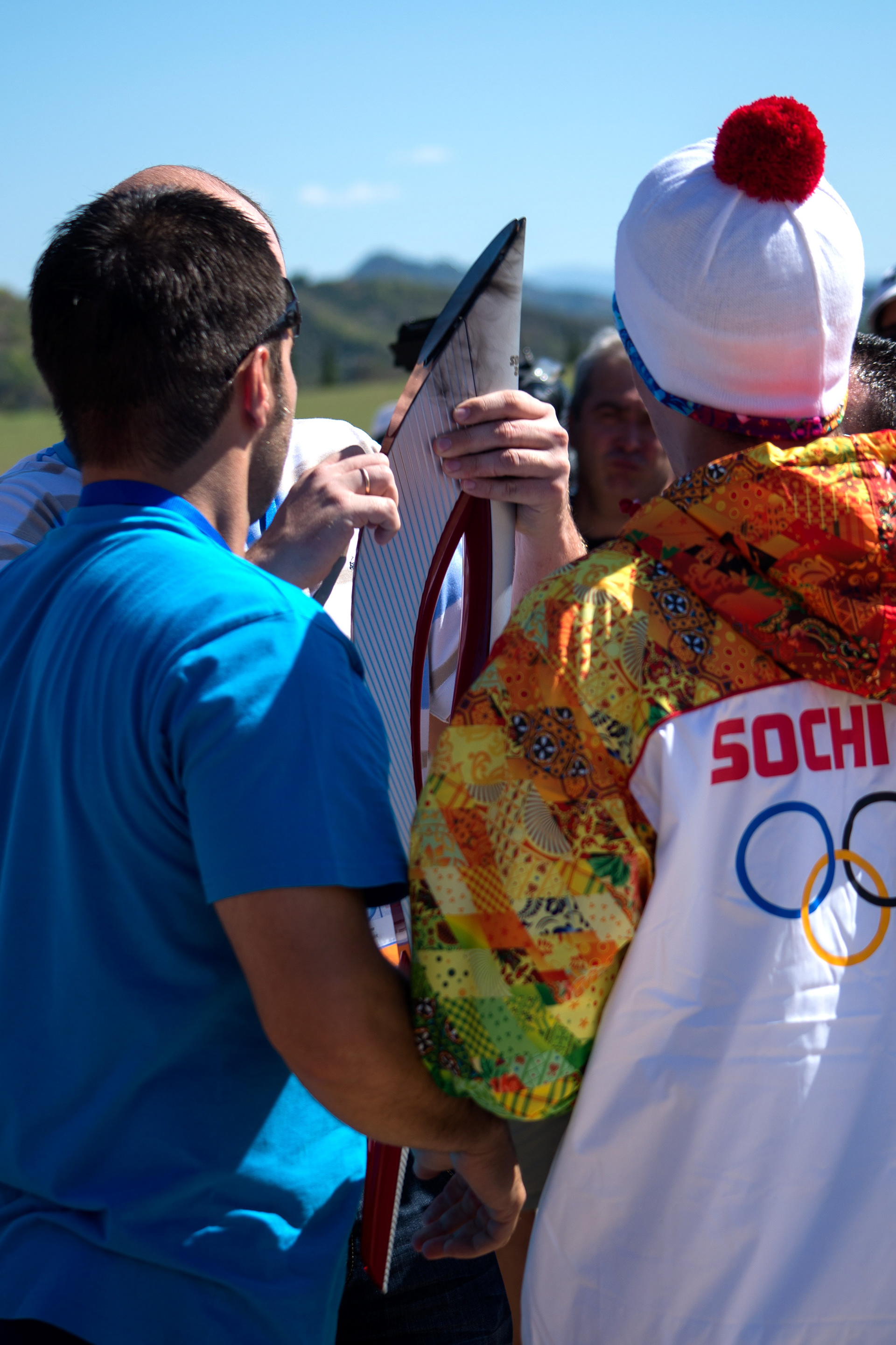 They couldn't light the Russian made torch!