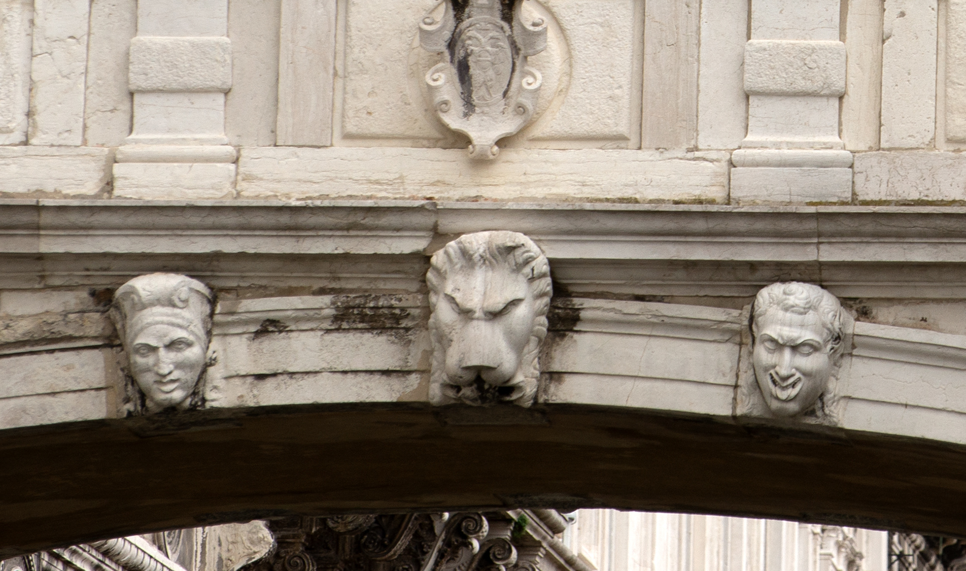 Detail from Bridge of Sighs