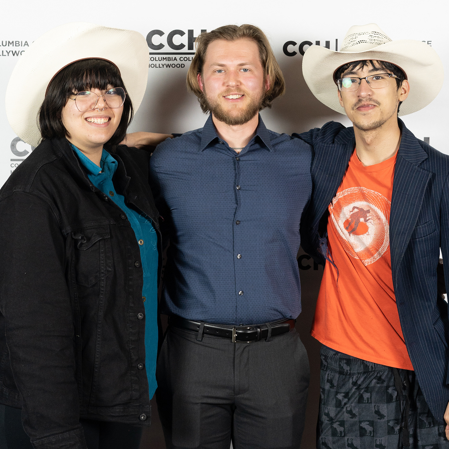 From Left to Right: Julia Vargas (Production Designer) Andrew Sindt (Director/Sound Editor) Micah Streeter (Director of Photography)