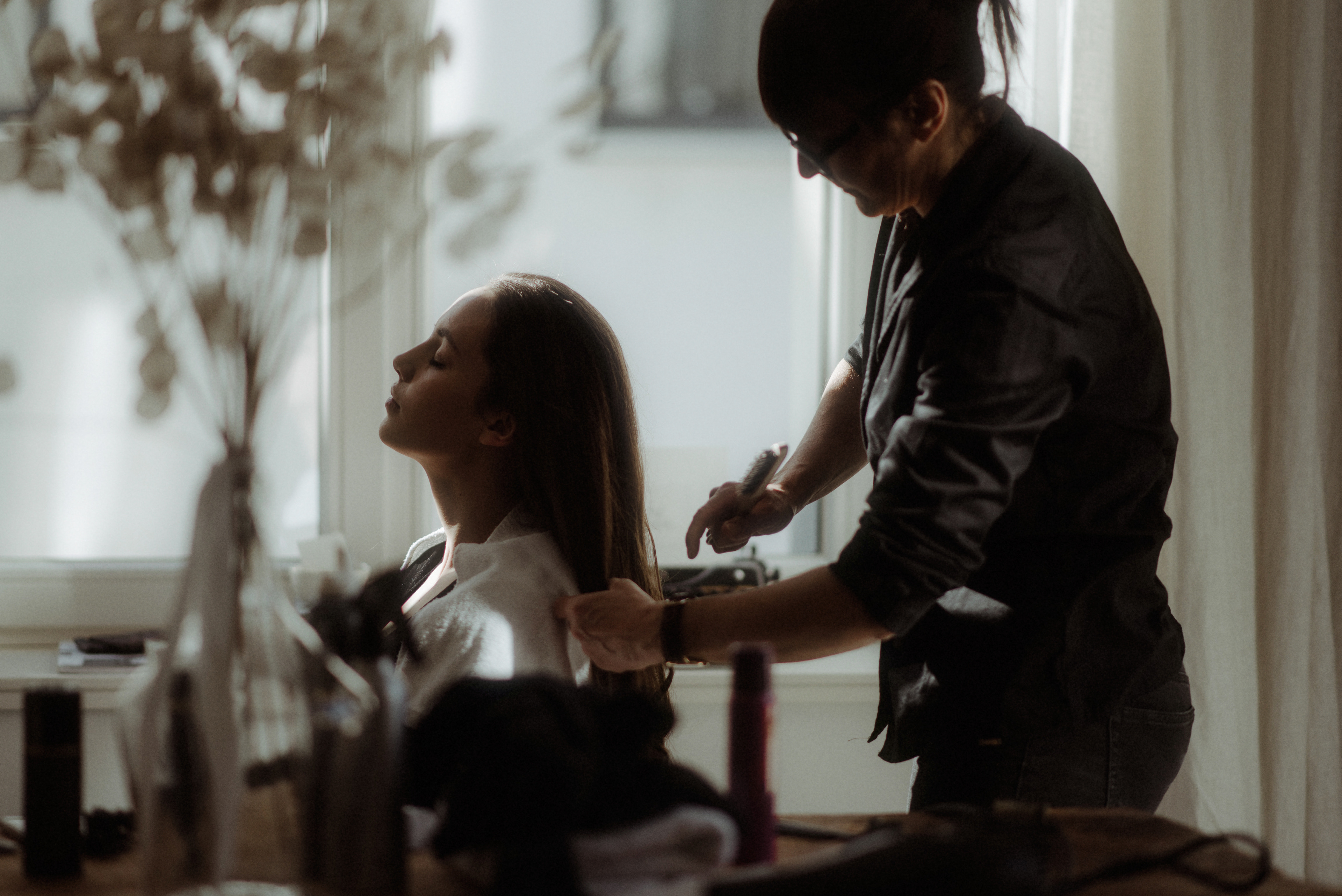 Haare & Make-up für Familienfotos