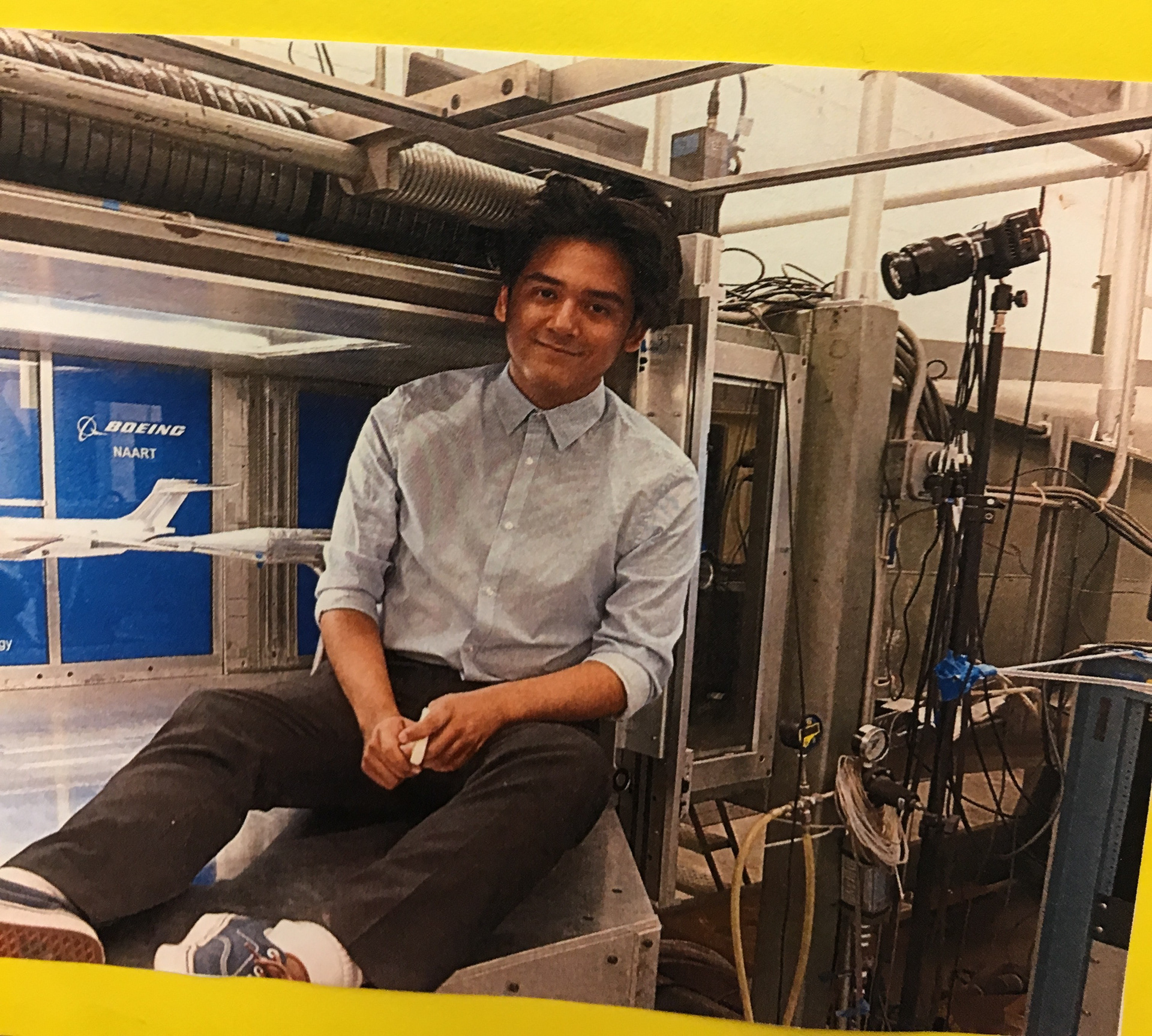 Scaled Model Installation in Wind Tunnel