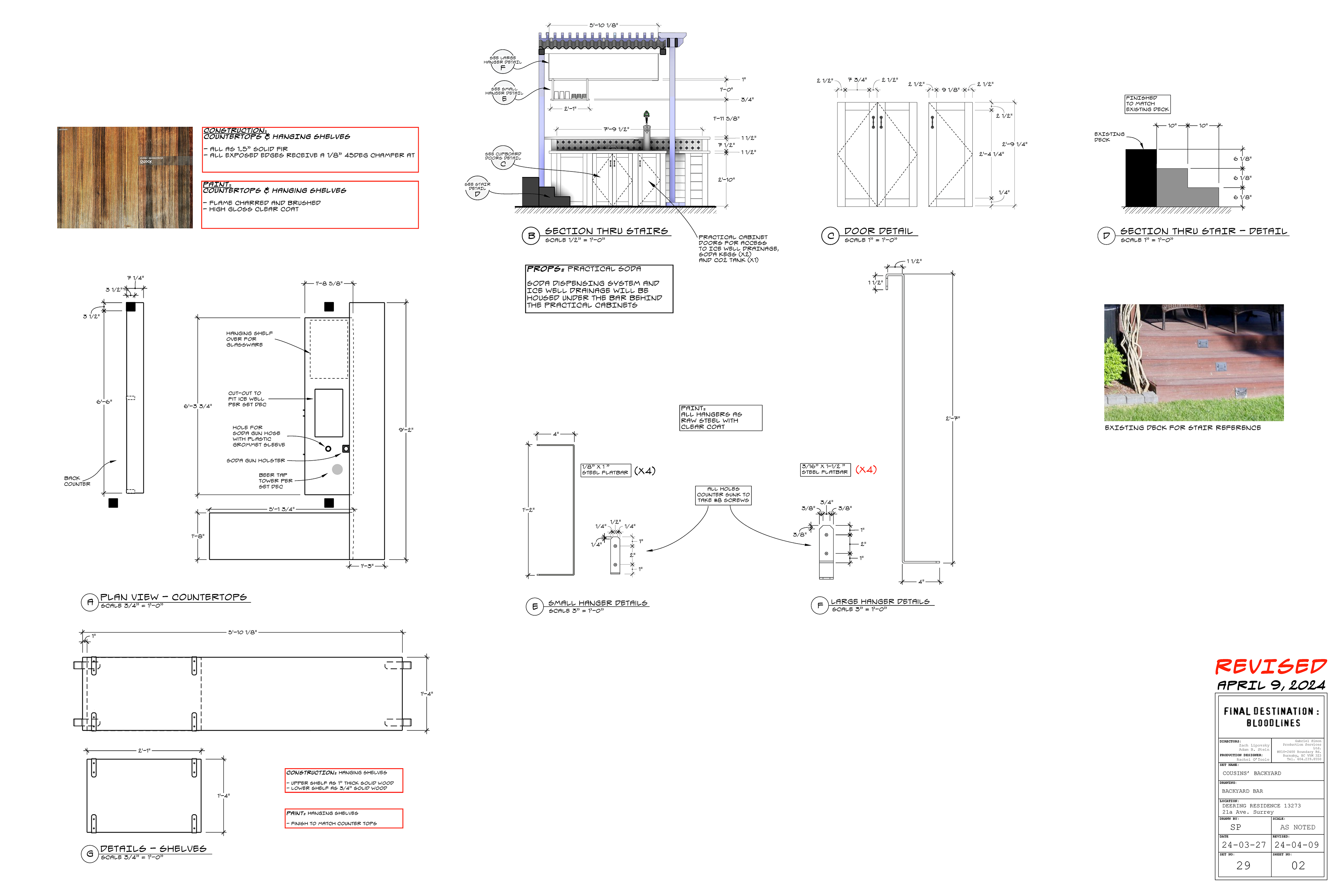 EXT COUSIN'S BACKYARD - Details by SP