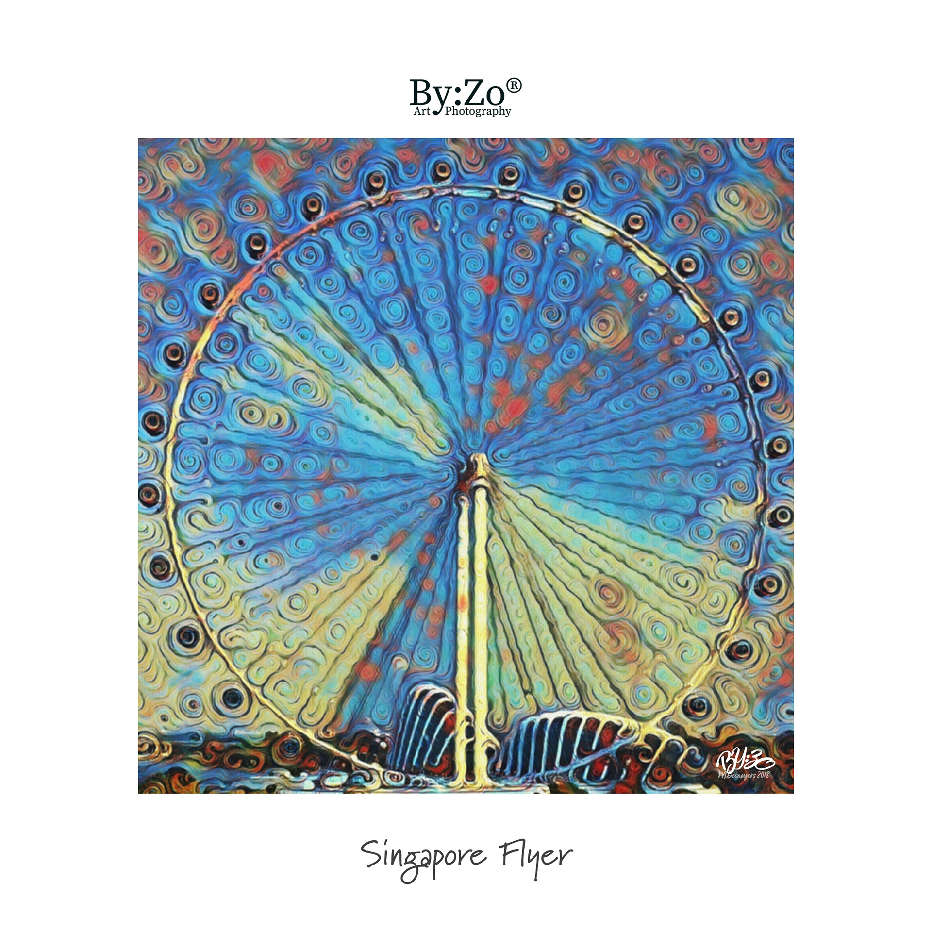 Singapore Flyer, Digital Art and Photography