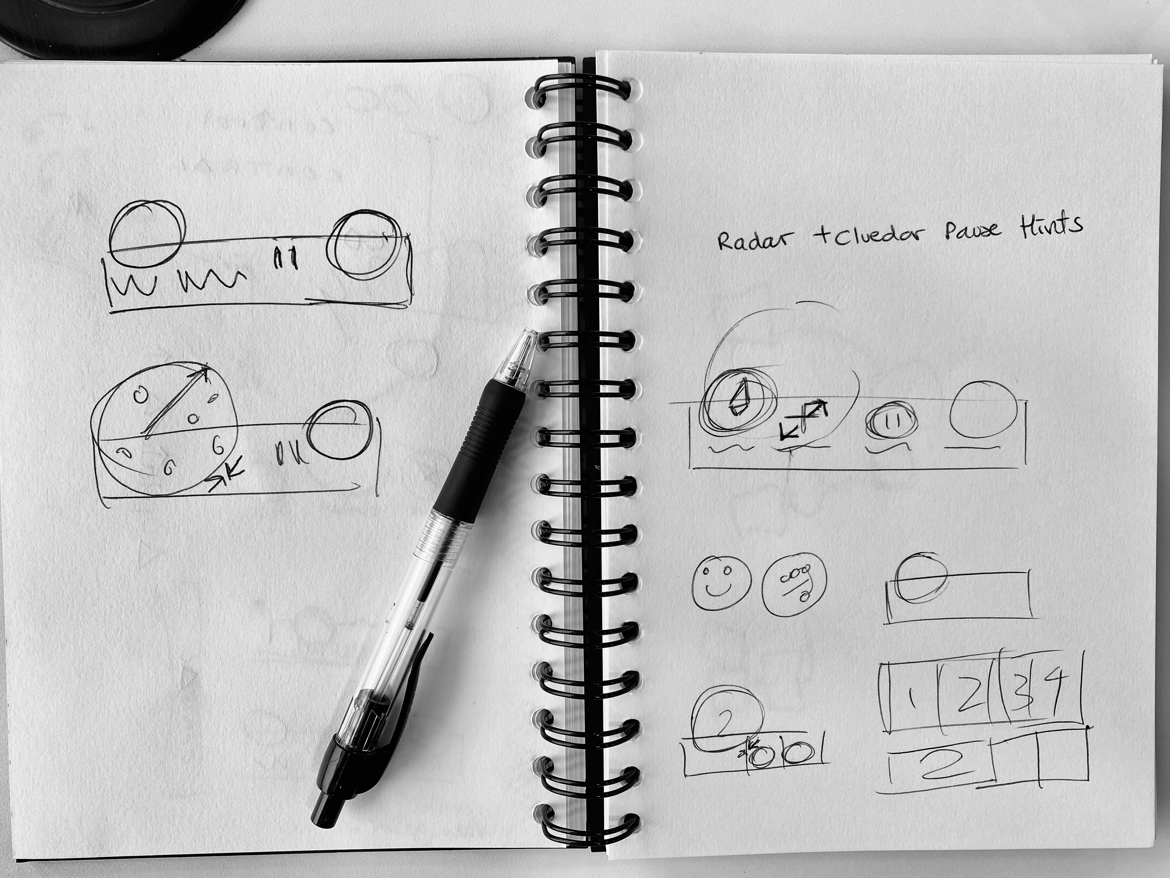 Large radar circular musings for Nav bar