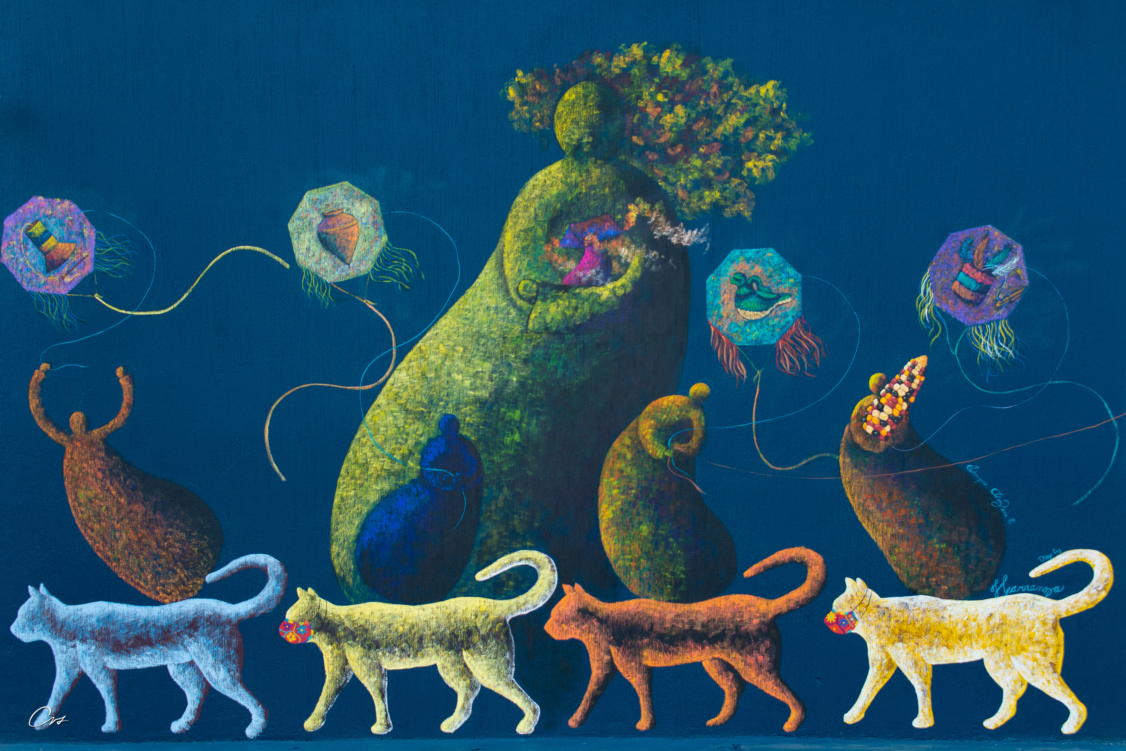 ARTISTAS: ENRIQUE CAY, DIEGO ALEJANDRO CAY, JOSE EDDIN CAY, FEDERICO CARRANZA SOSA DE SUMPANGO