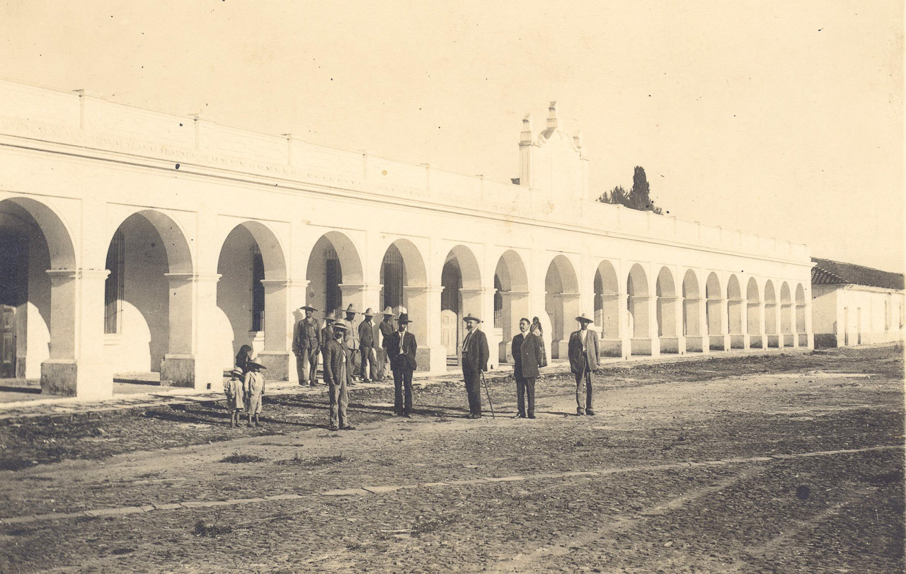 Palacio Municipal de San Martín Jilotepeque. Fototeca CIRMA. Antes de 1917