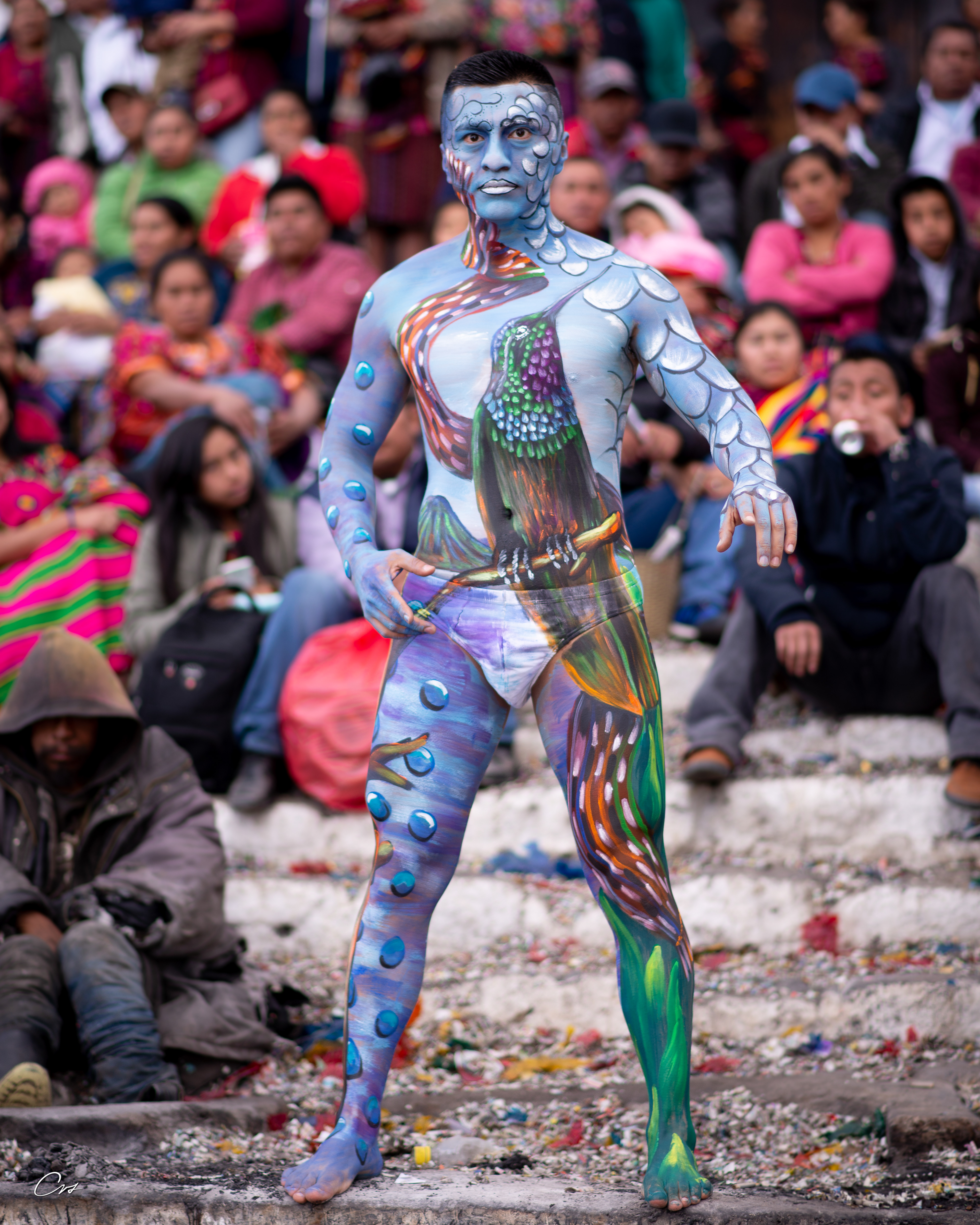 Artista: Nico Pop Modelo: Armando Yojcom Fotógrafo: Luis Fernando Cuevas @cuevasarteyfotografia