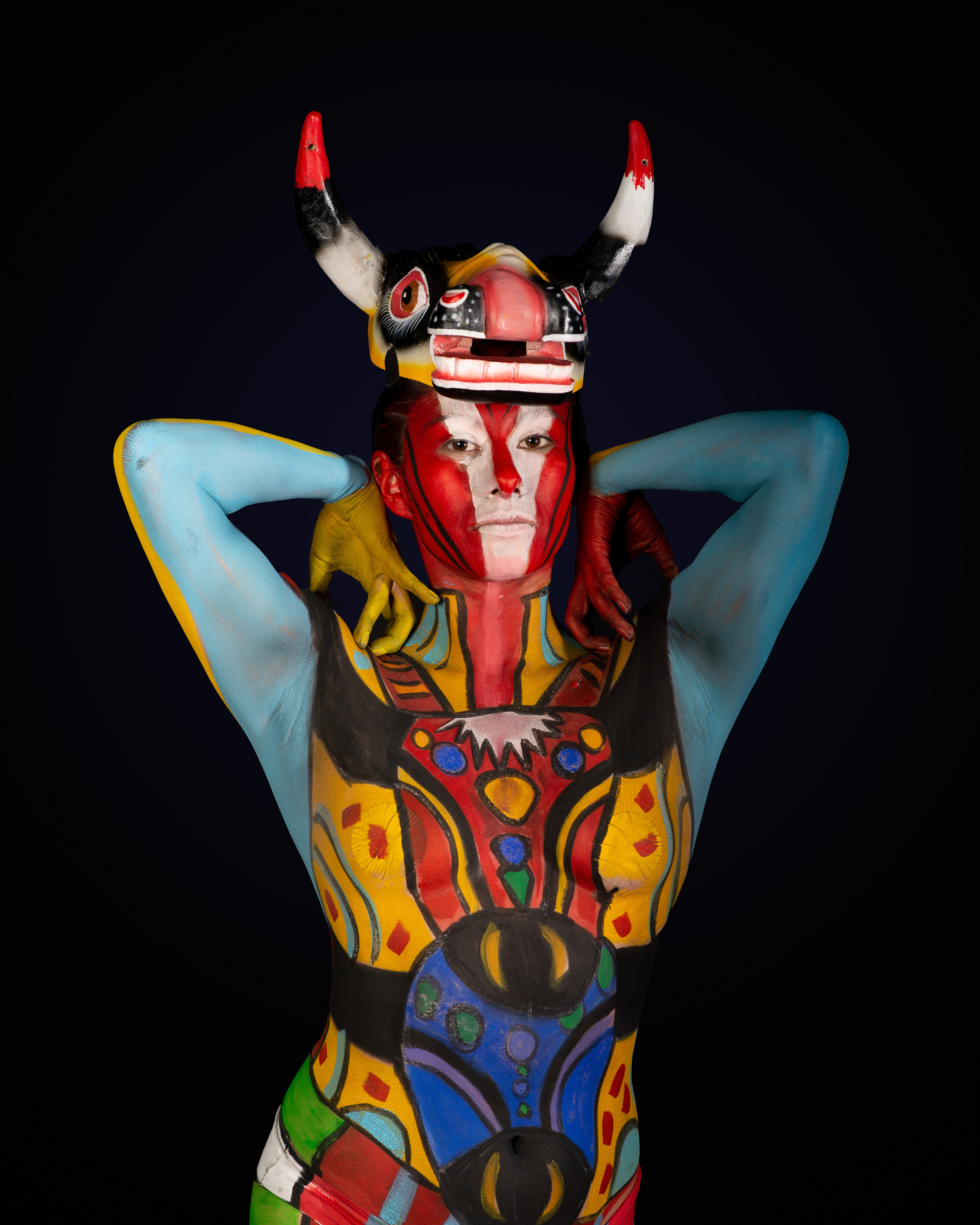 Artista: Mario René Quiyuch - Modelo: Leila Muralles