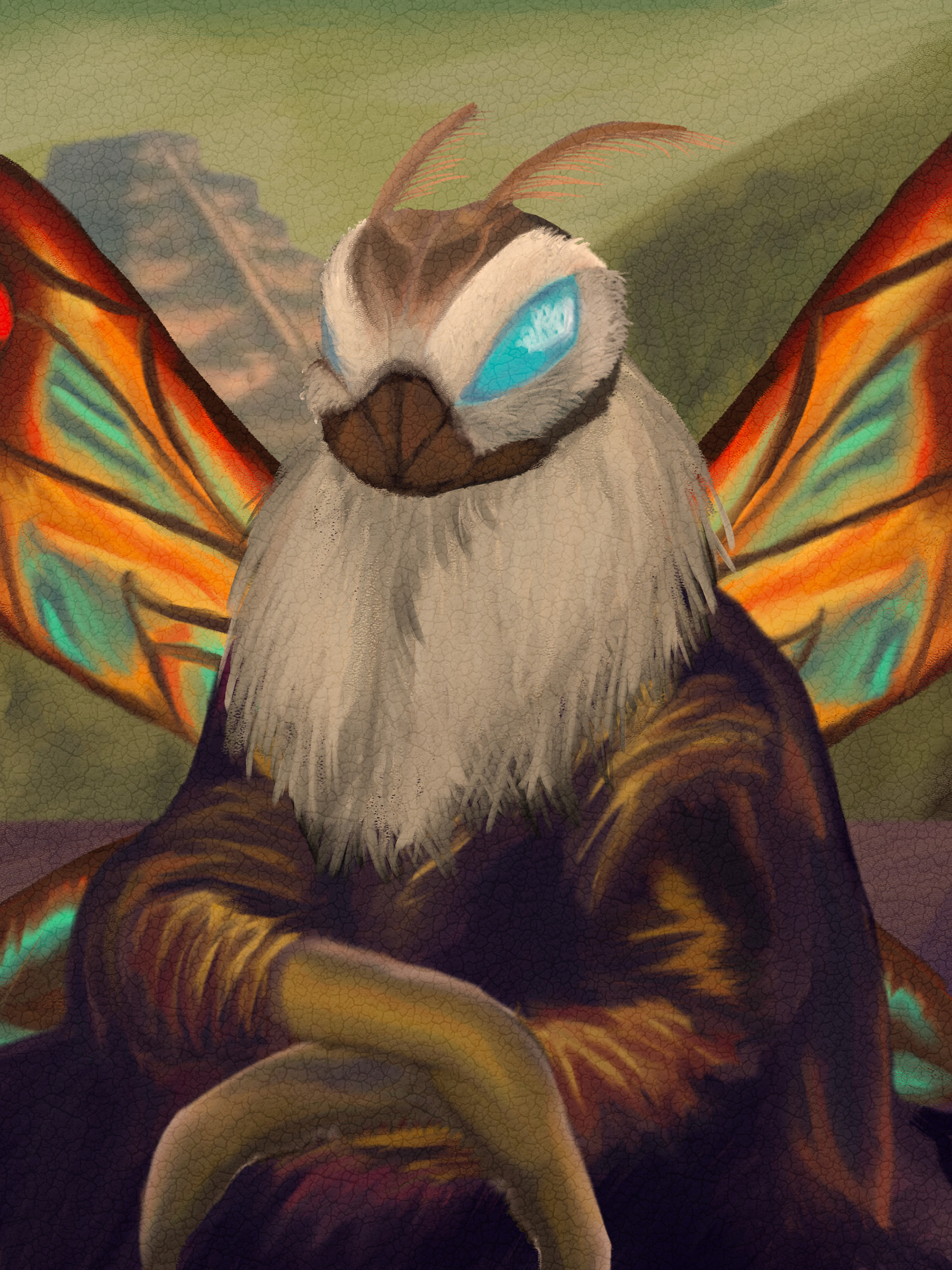 "Mothra Lisa" - Digital
