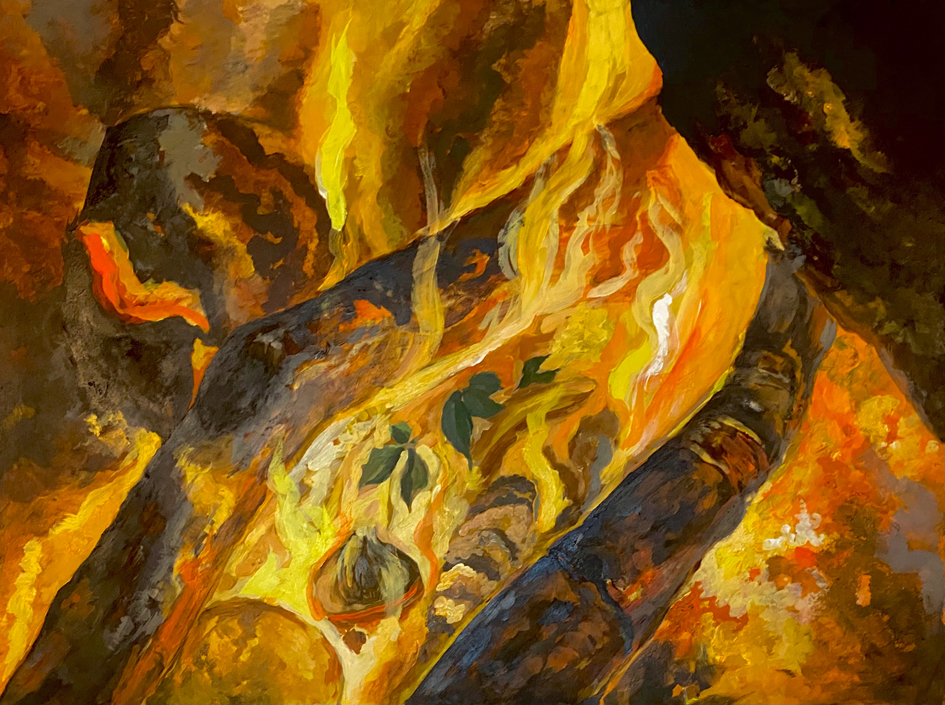 HAVAN: acrylic on MDF
