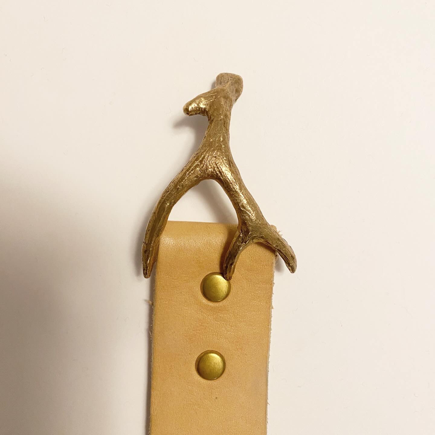 Stag Belt Front View