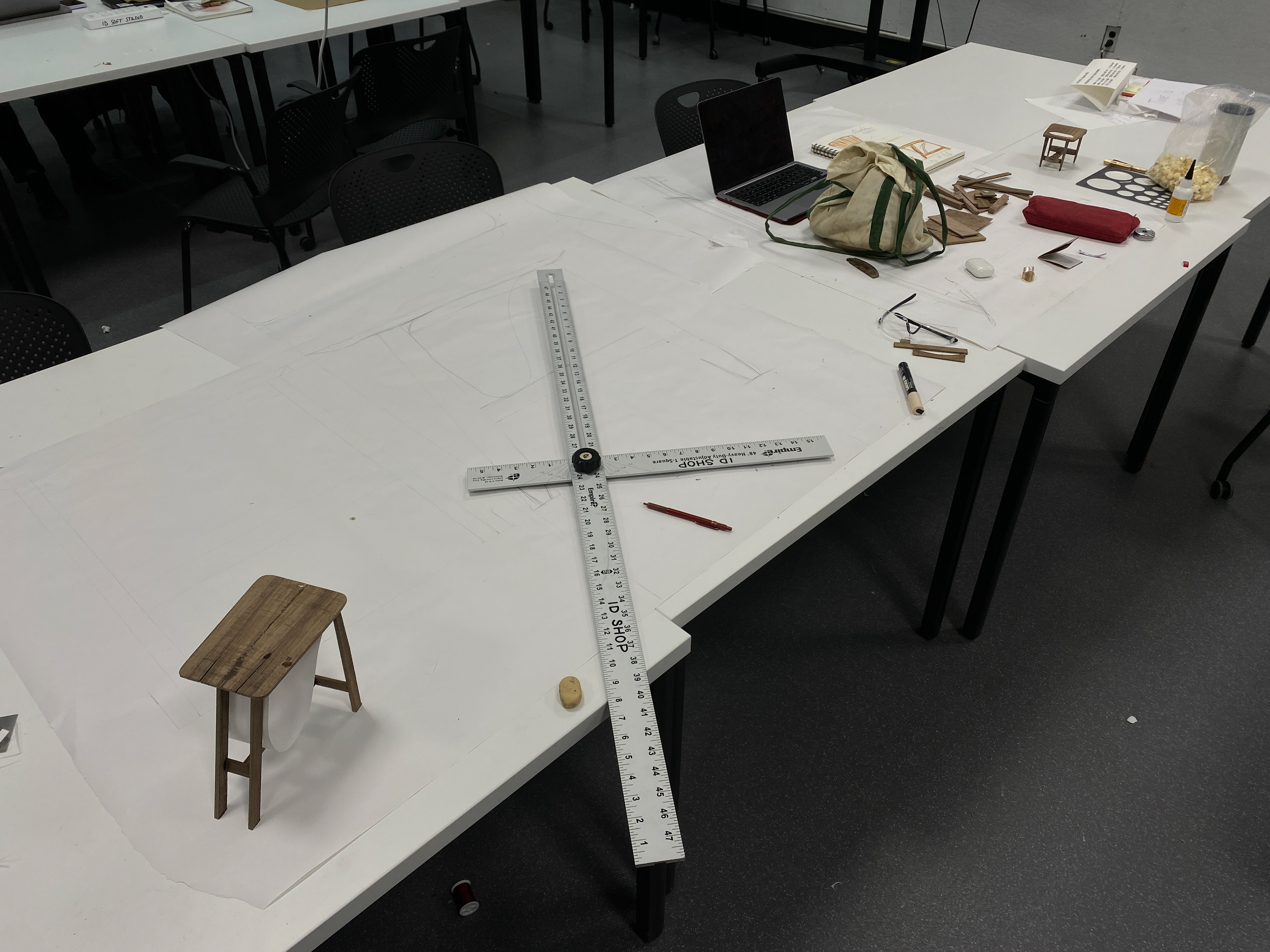 Full Scale Drawing and Second Model