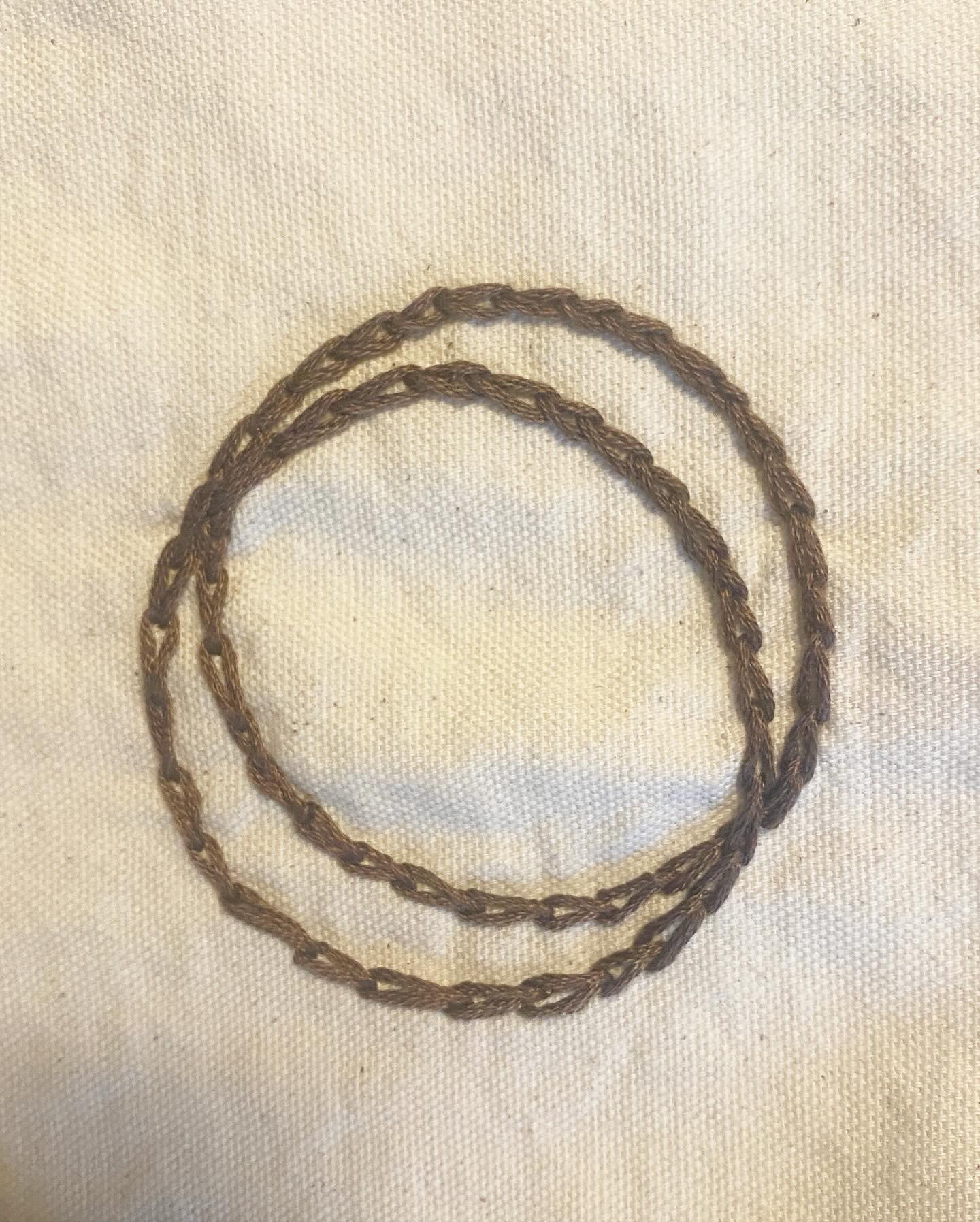 Drink Rings Embroidery