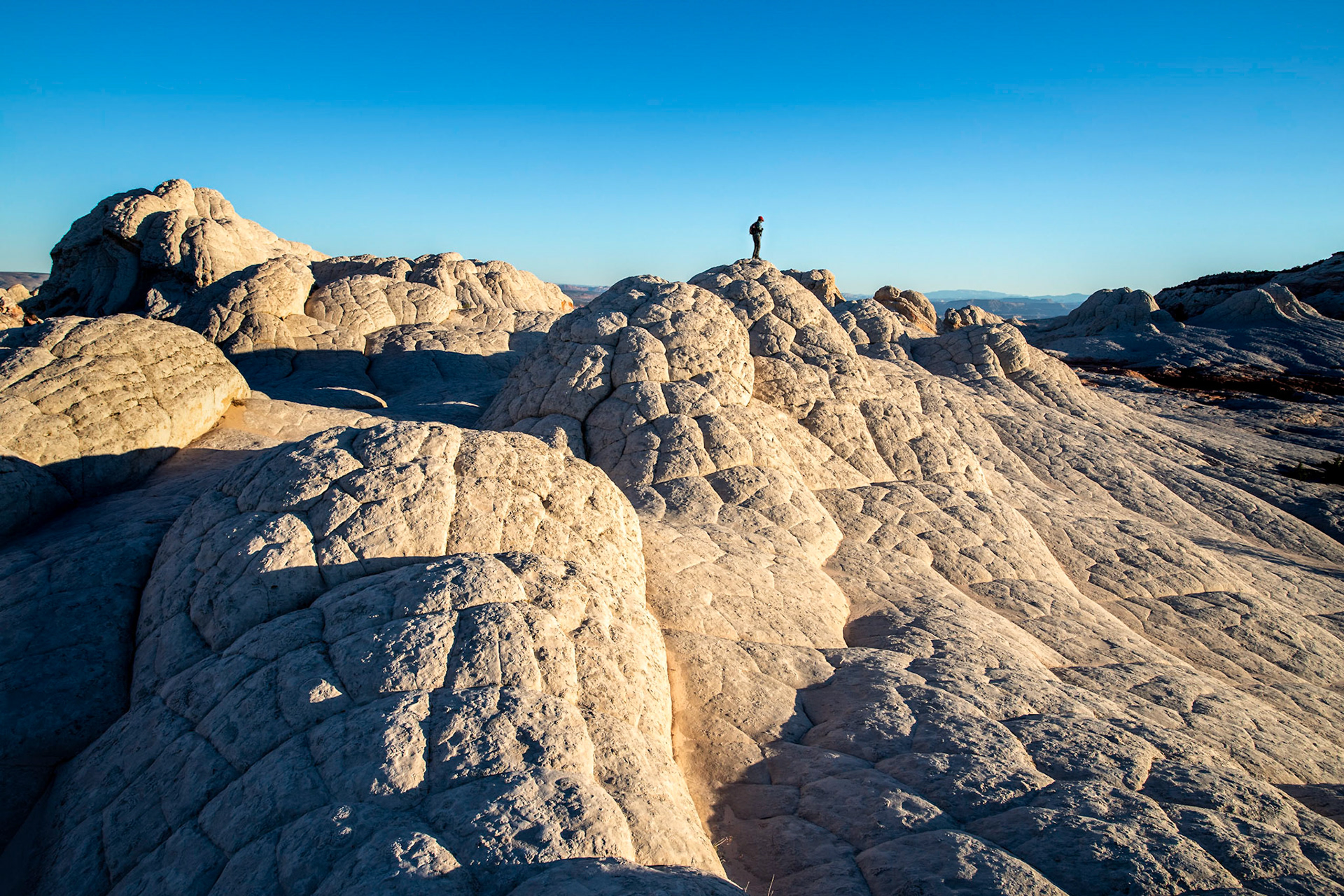 Looking out over White Pocket