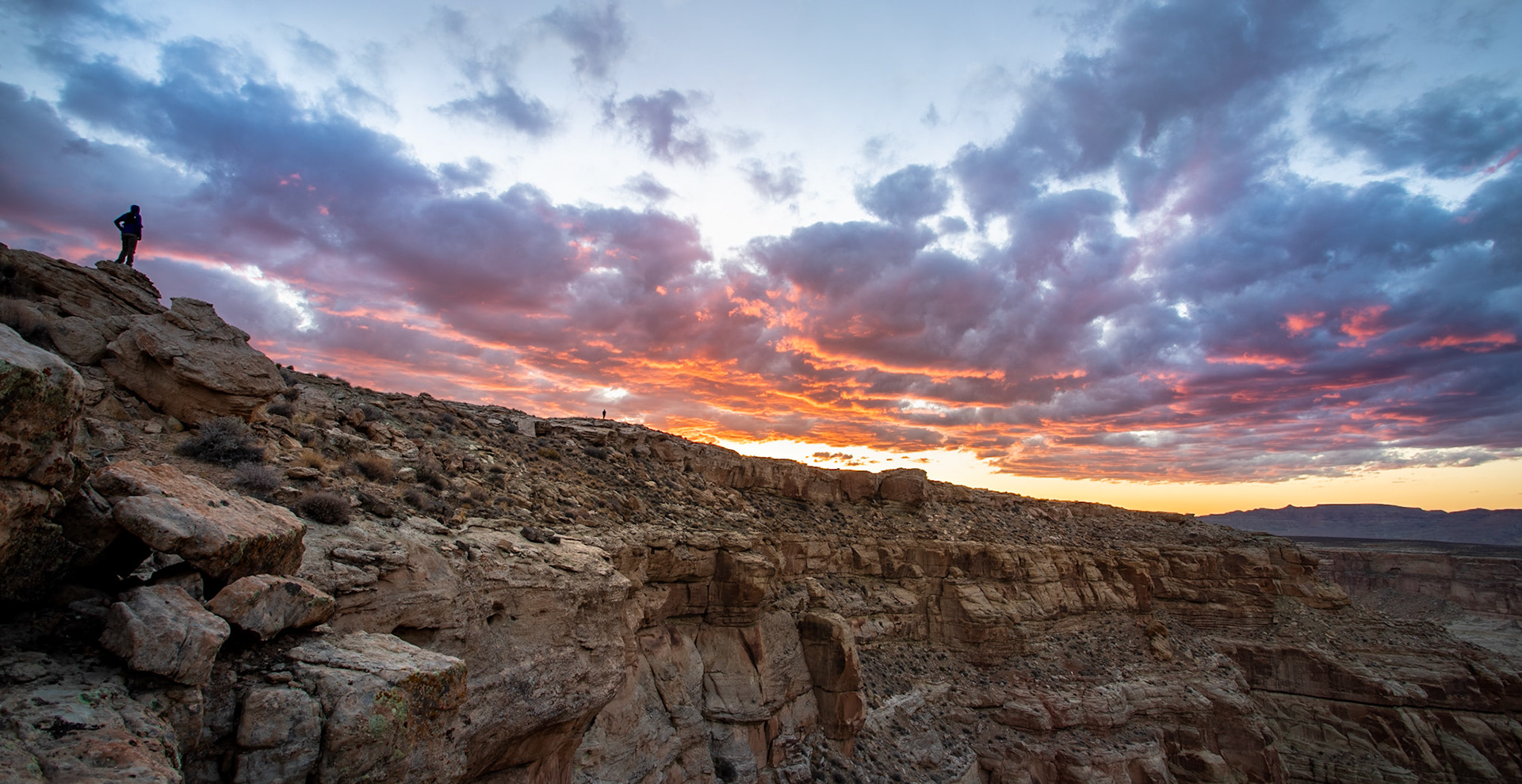 Sunset at Alstrom Point