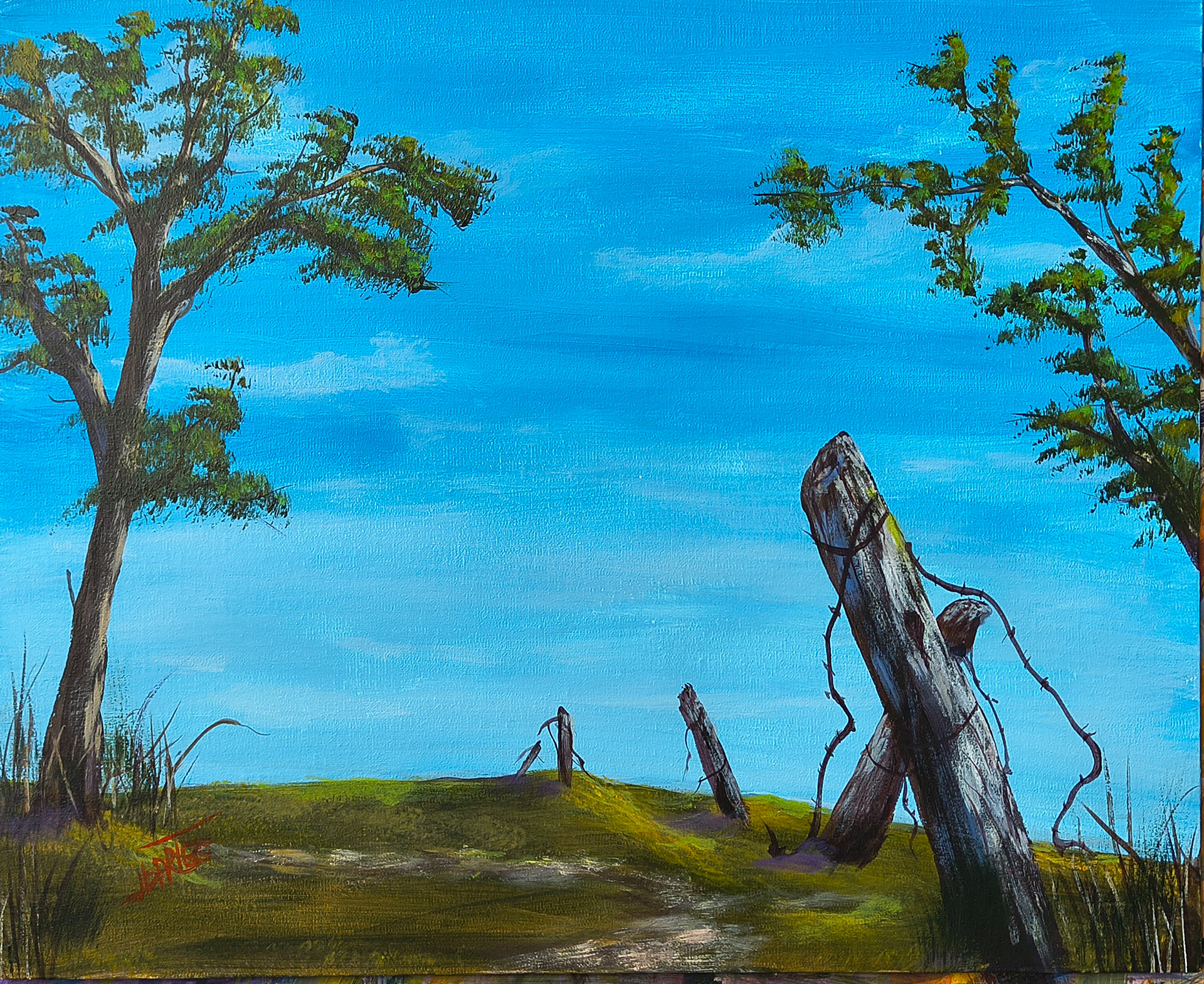 2055-55 14x11 Acrylic