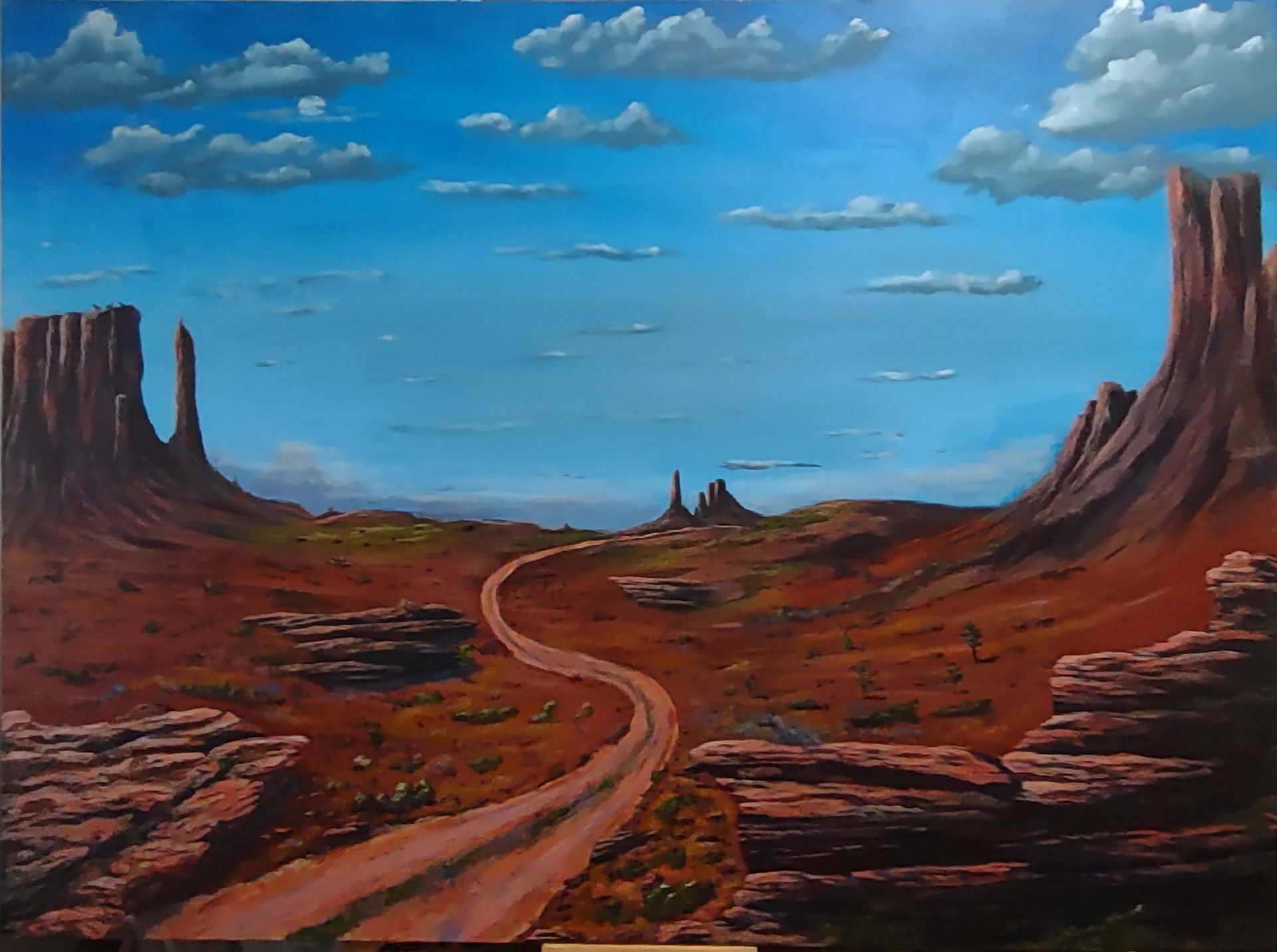 NA 2024-42 36x48 Acrylic - Oil