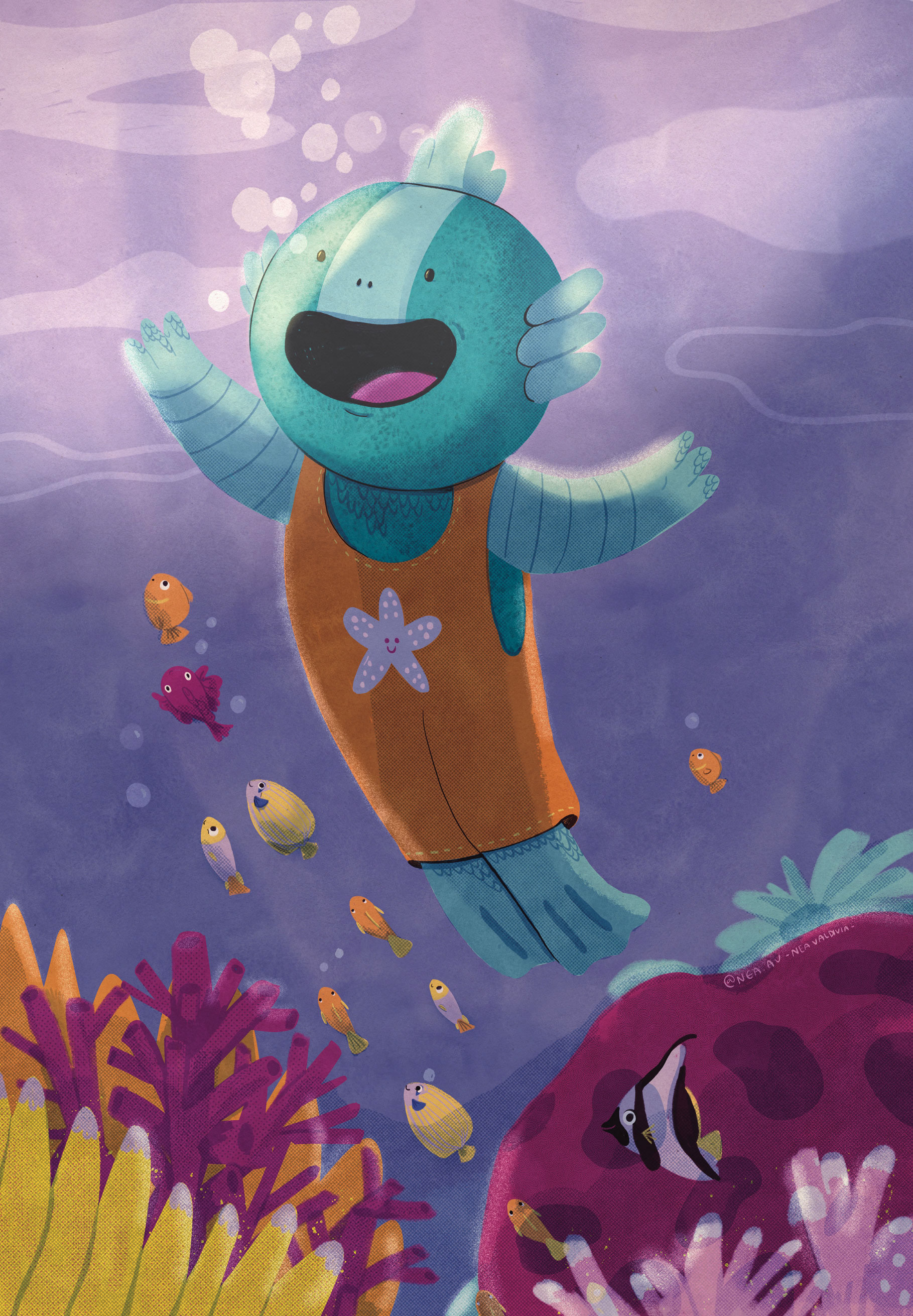 Fish boy - Personal Project