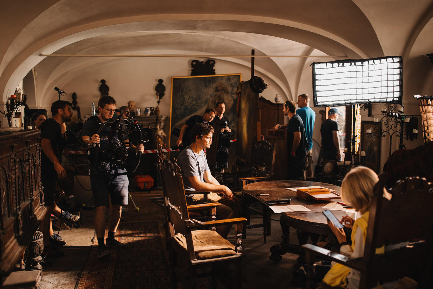 MAKING OF - TV COMMERICAL A. MUCHA EXHIBITION - ARCHITECT EVA JIRICNA