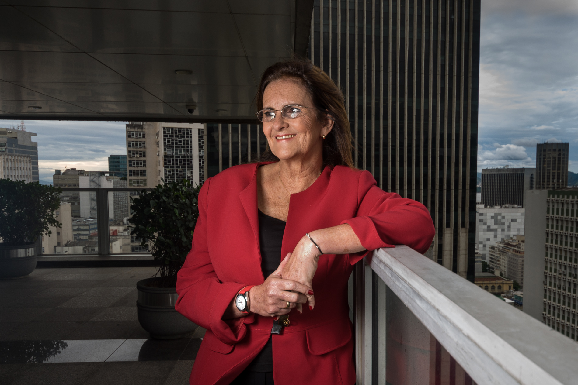 Graça Foster, então presidente da Petrobras, posa para foto em seu escritório no centro do Rio de Janeiro em fevereiro de 2013
