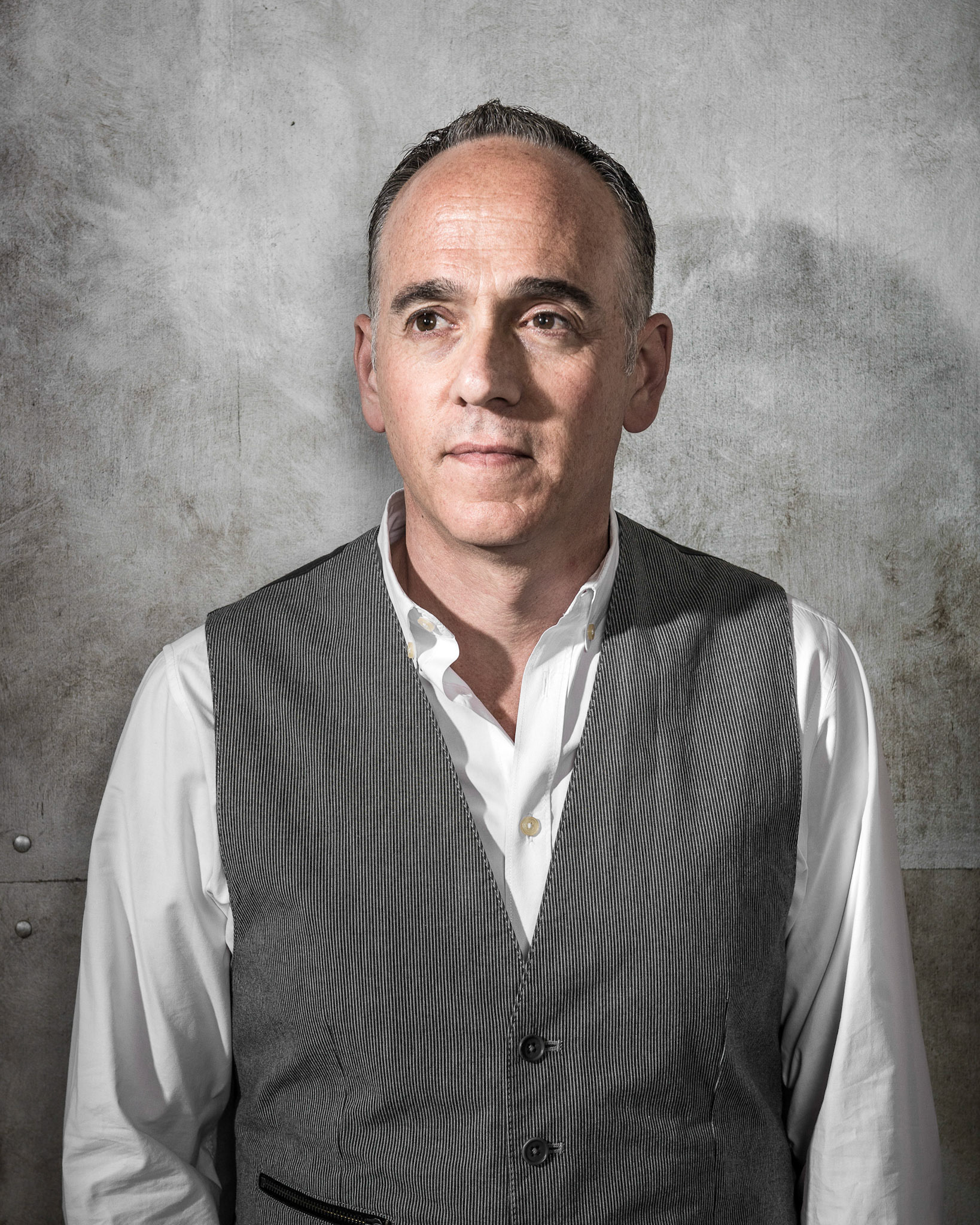 WASHINGTON, DC - MAY 8: Marc Ratner, CEO of StreetSense Portrait taken the afternoon of May 8th 2014, at Mr Ratner's home 2701 Chesapeake Street NW, Washington, DC 20008, Portrait of Marc Ratner in his basement for an article about the people behind the recent boom of construction in DC. (Photo by Brad Howell for the Washington Post)