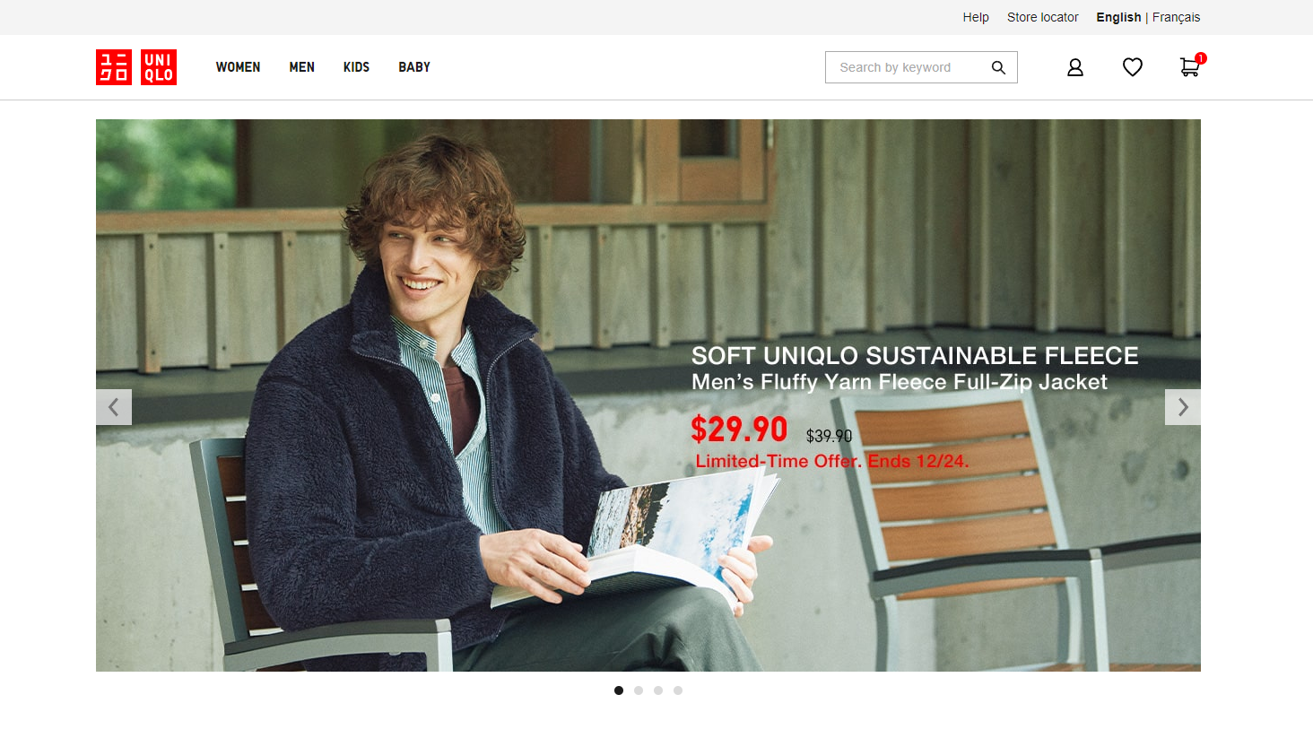 UNIQLO Online store[shop.]