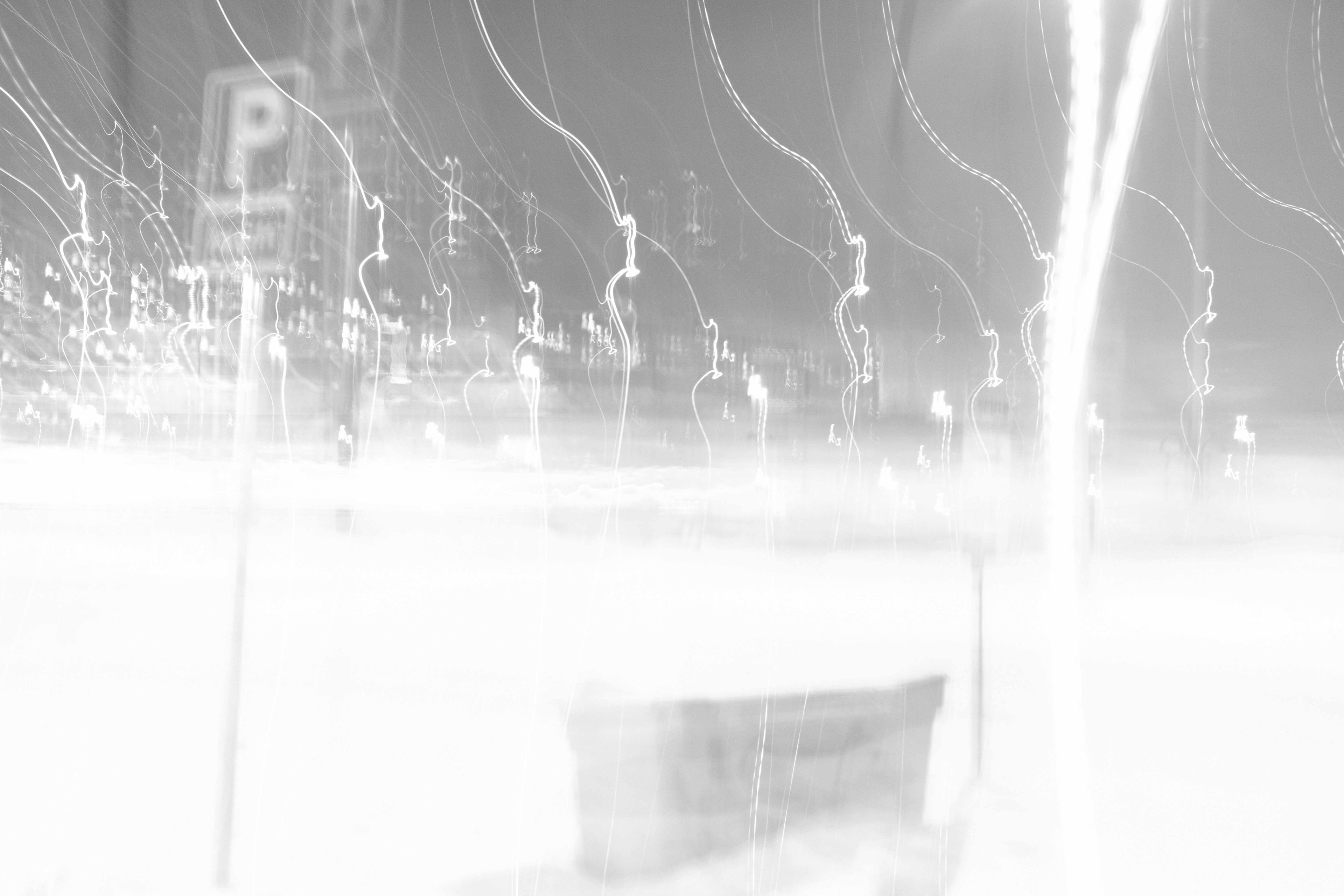 City lights bnw