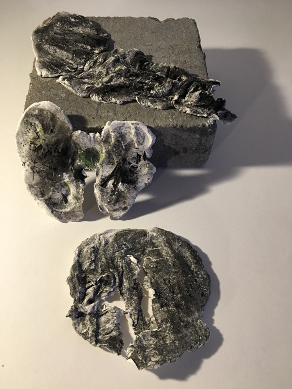 Clay, coal, stone