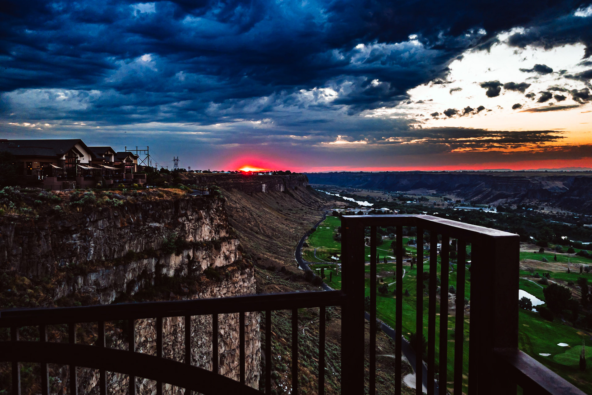 Storm Clouds over the Canyon #3