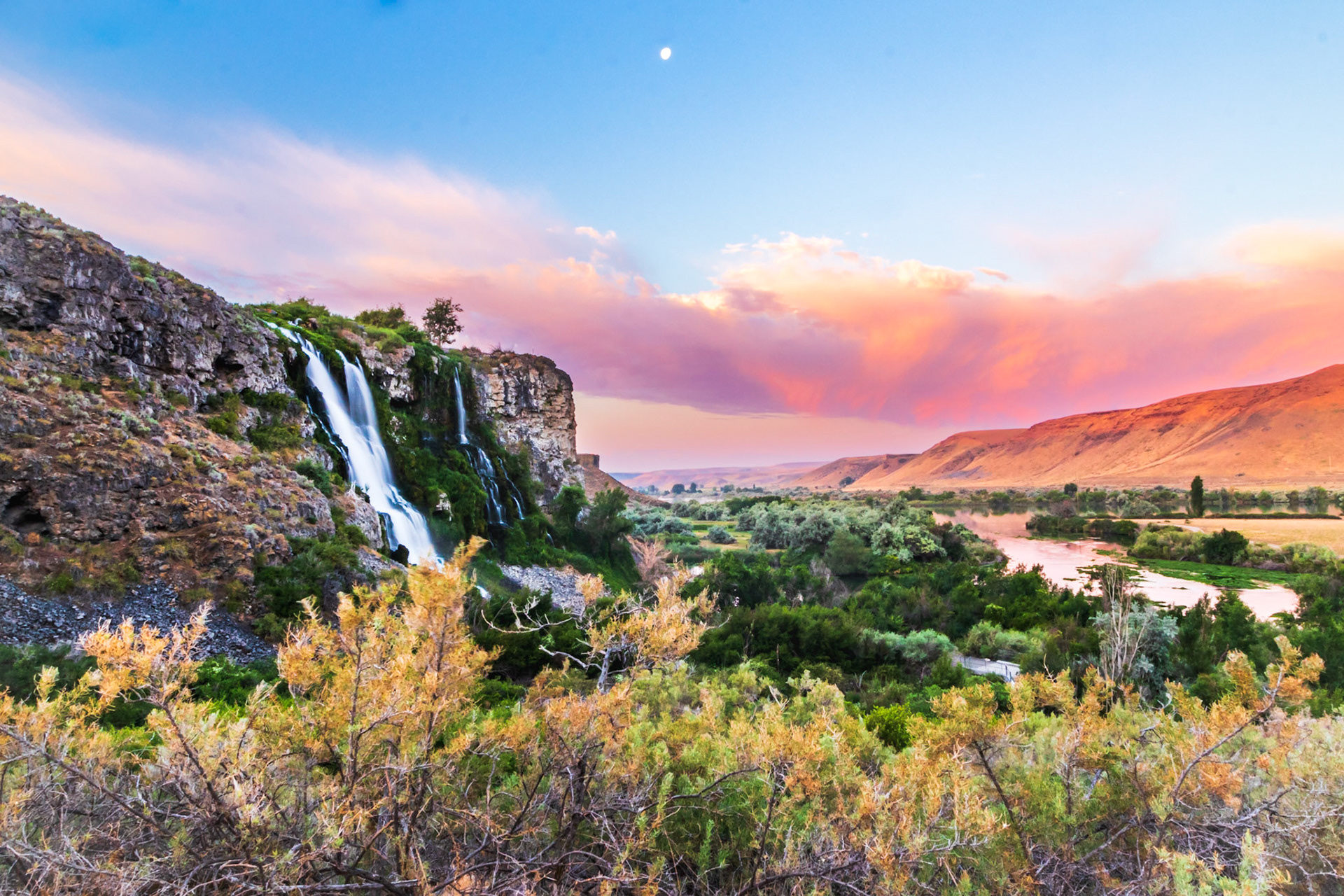 Lemmon Falls, Thousand Springs area