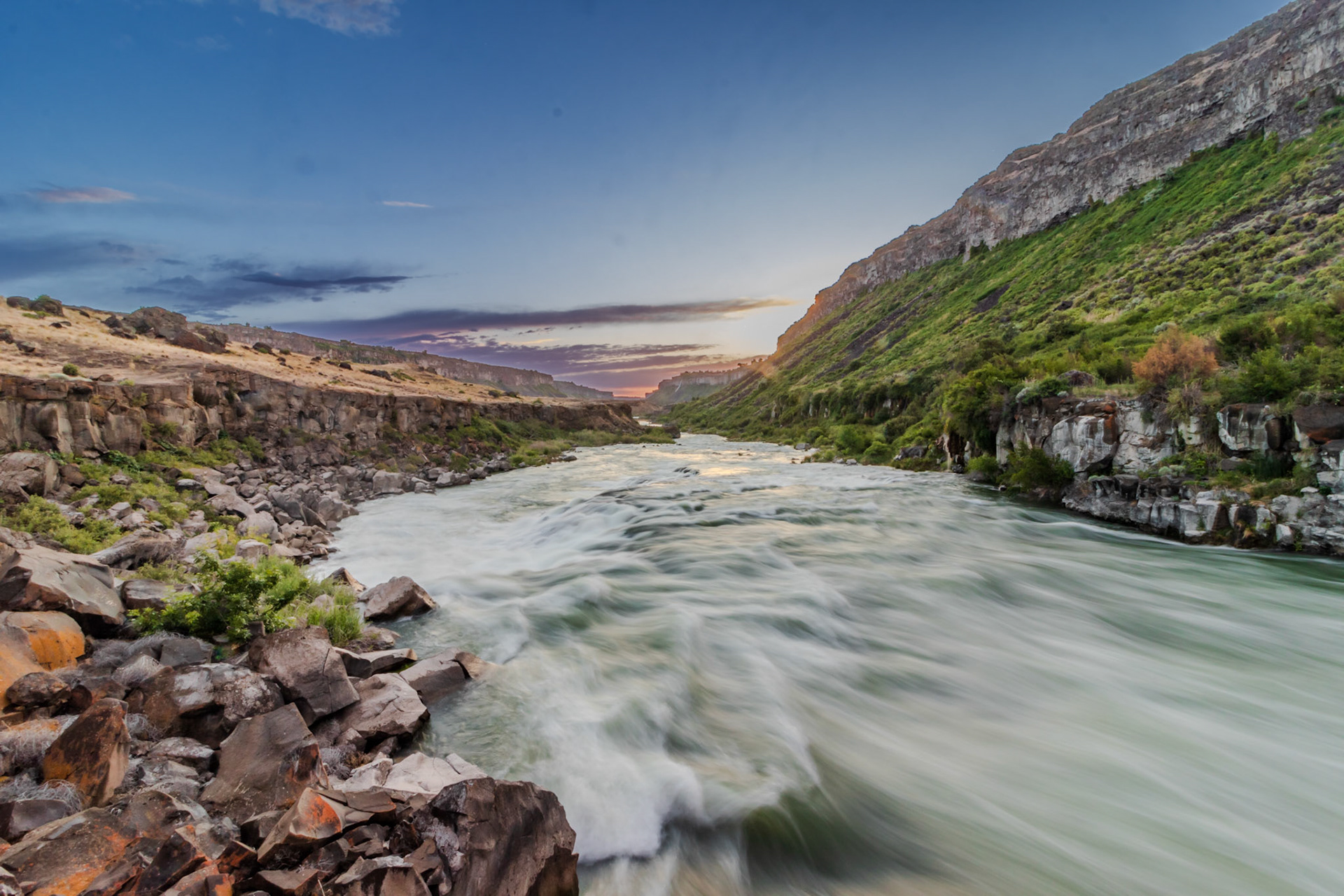 Auger Falls Downstream