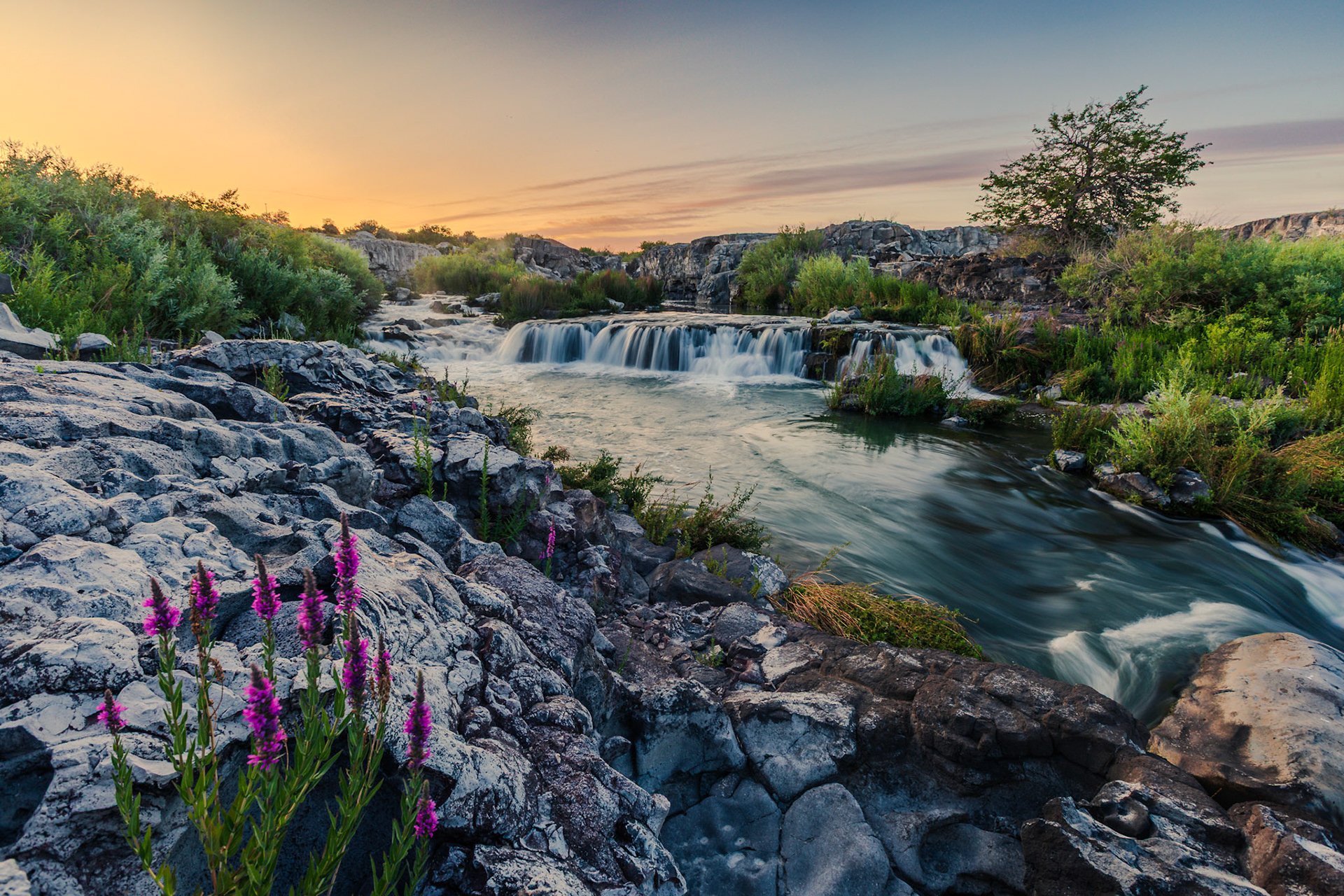 Dawn at Upper Salmon Falls